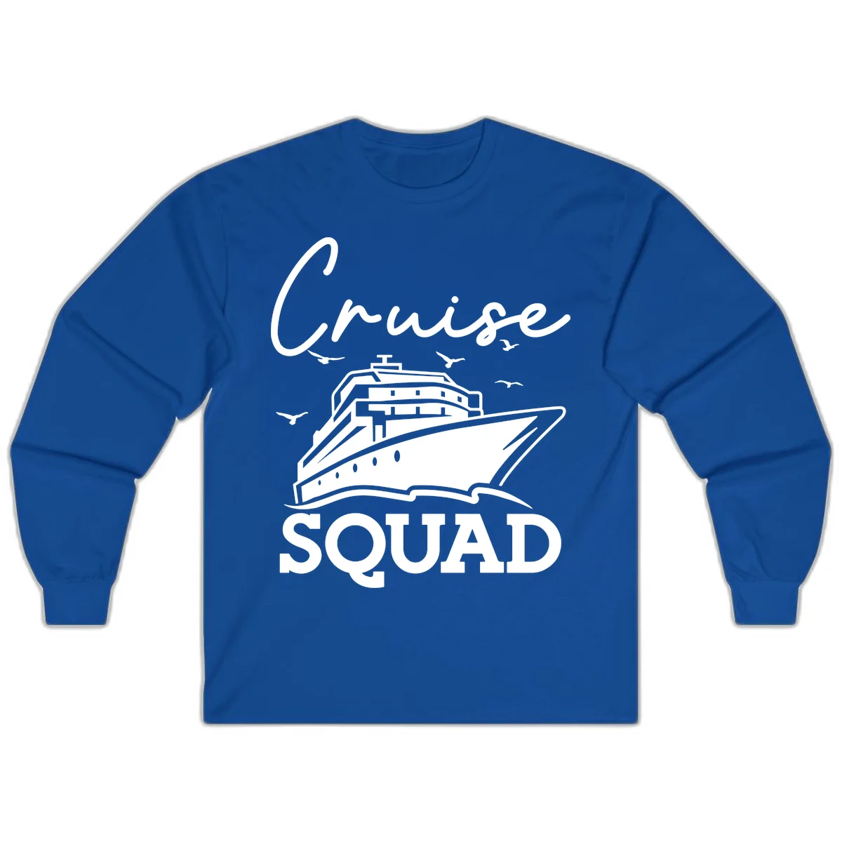Cruise Squad Long Sleeve in Royal
