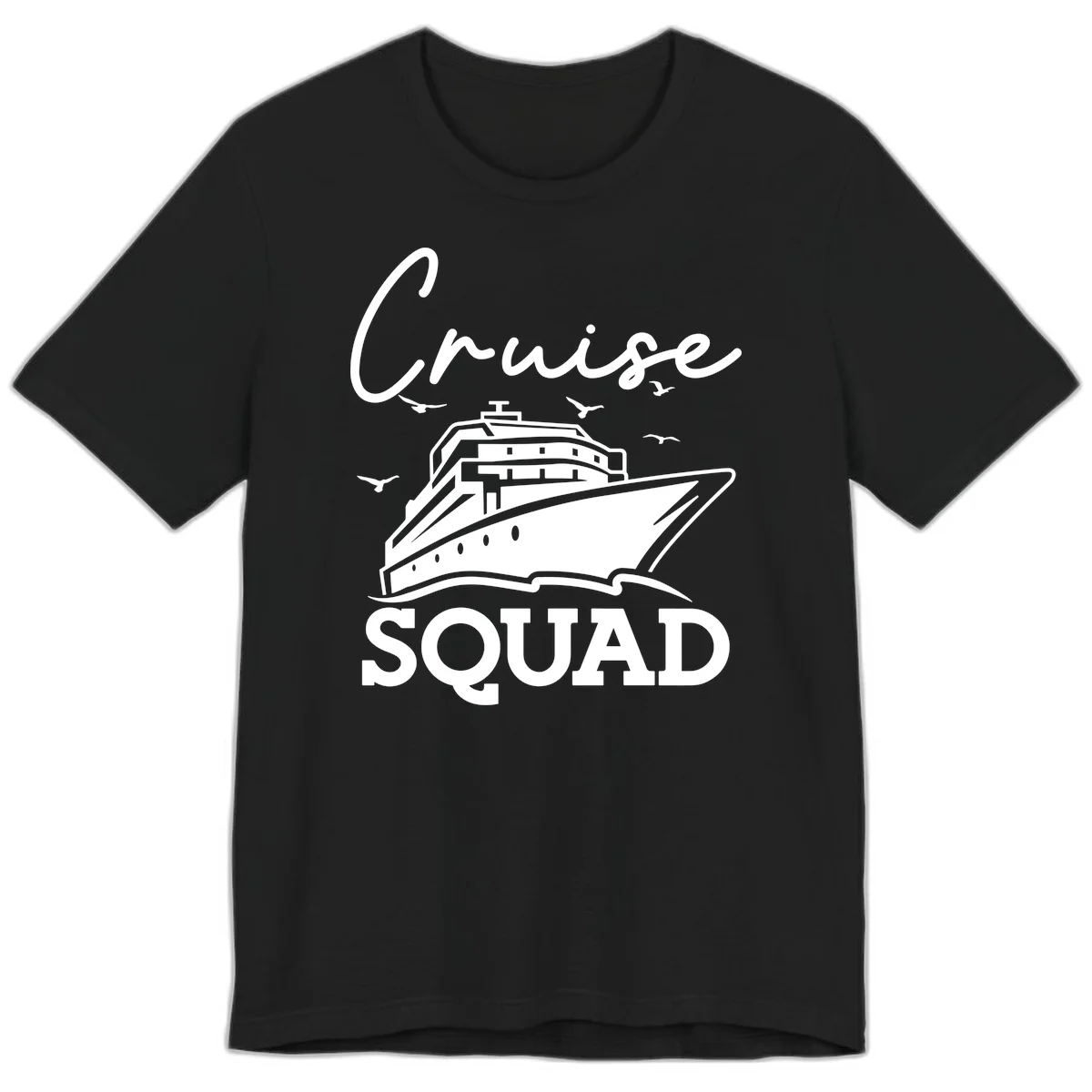 Cruise Squad Premium T-Shirt in Black