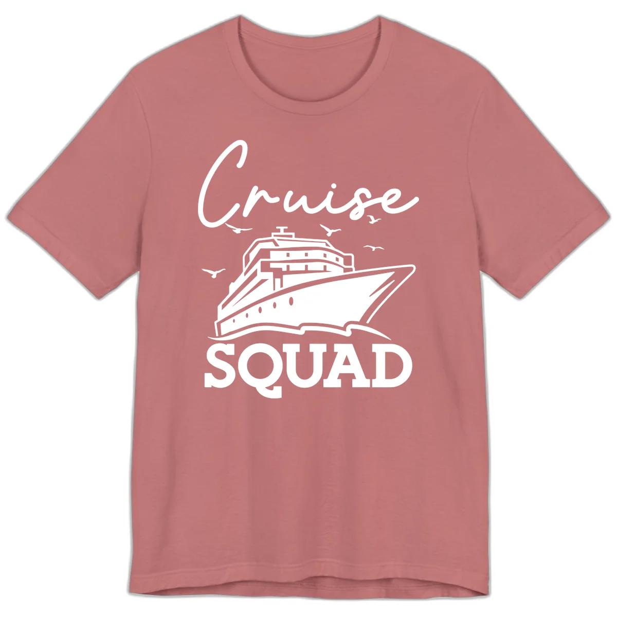 Cruise Squad Premium T-Shirt in Mauve