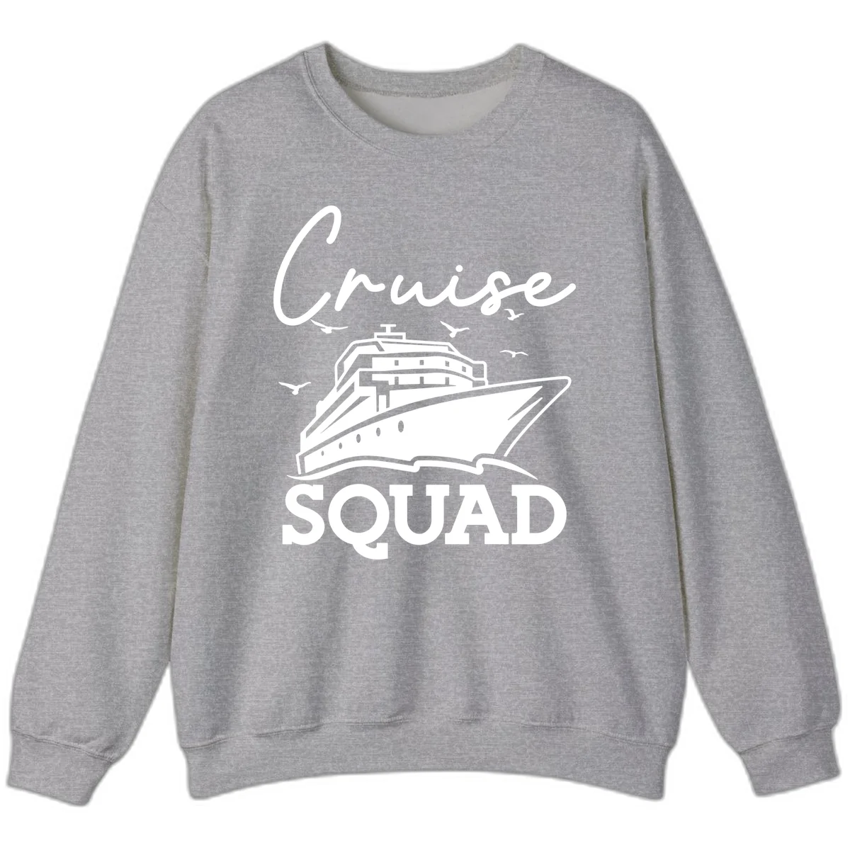 Cruise Squad Sweatshirt in Sport Grey
