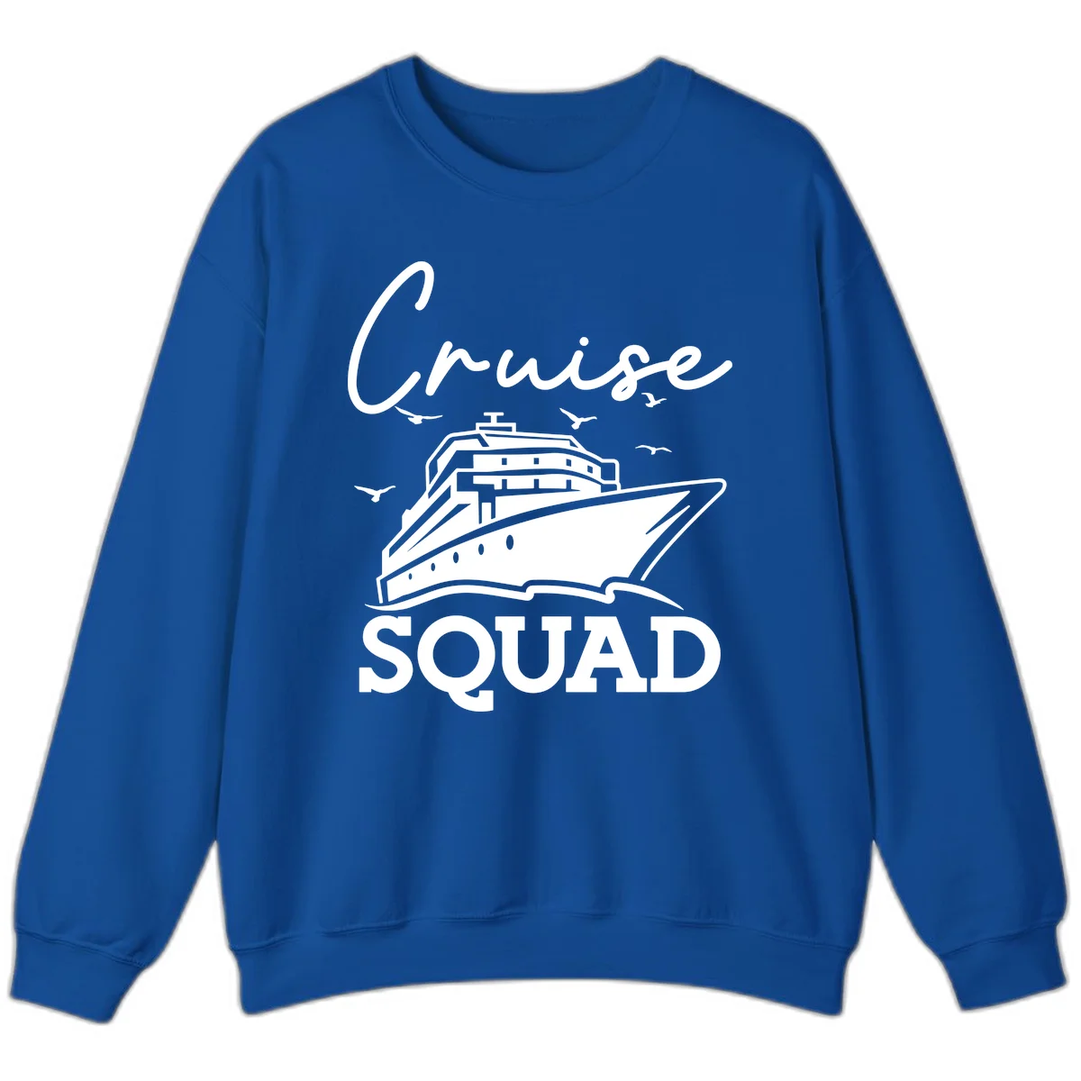 Cruise Squad Sweatshirt in Royal