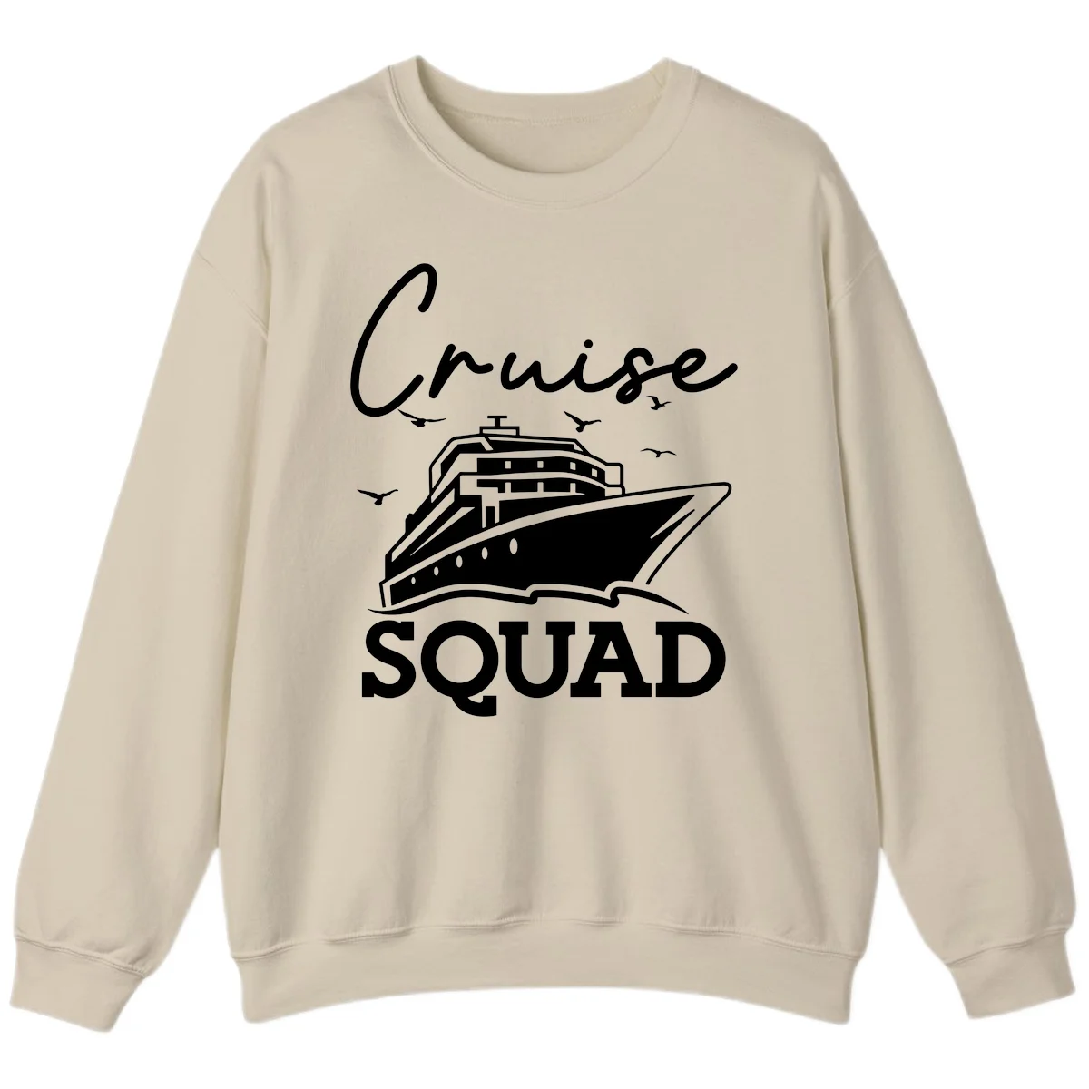 Cruise Squad Sweatshirt in Sand