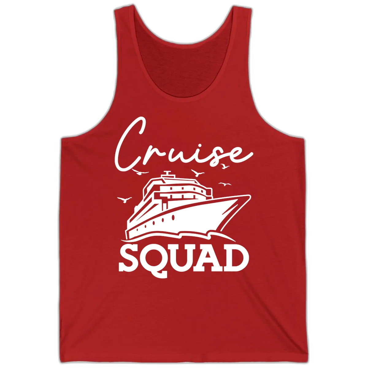 Cruise Squad Tank in Red