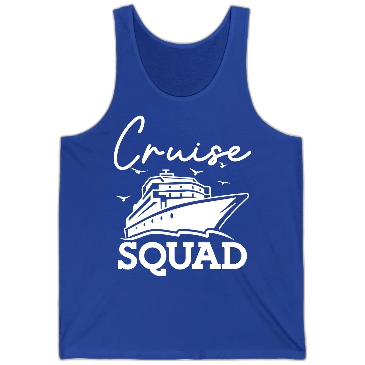 Cruise Squad Tank in True Royal