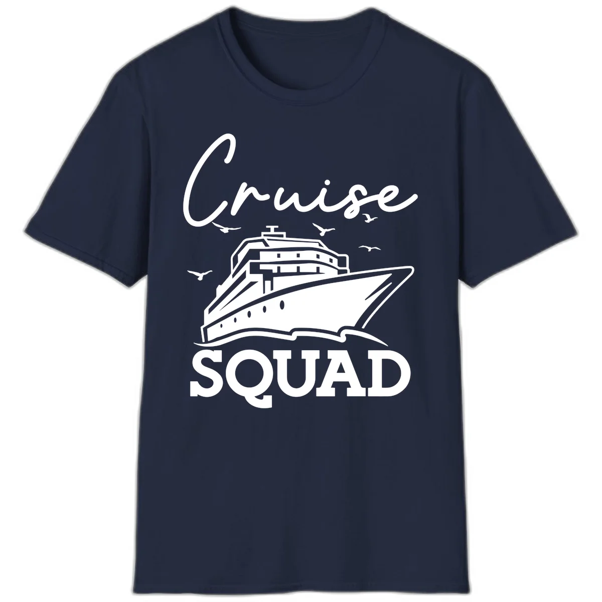 Cruise Squad T-Shirt in Navy