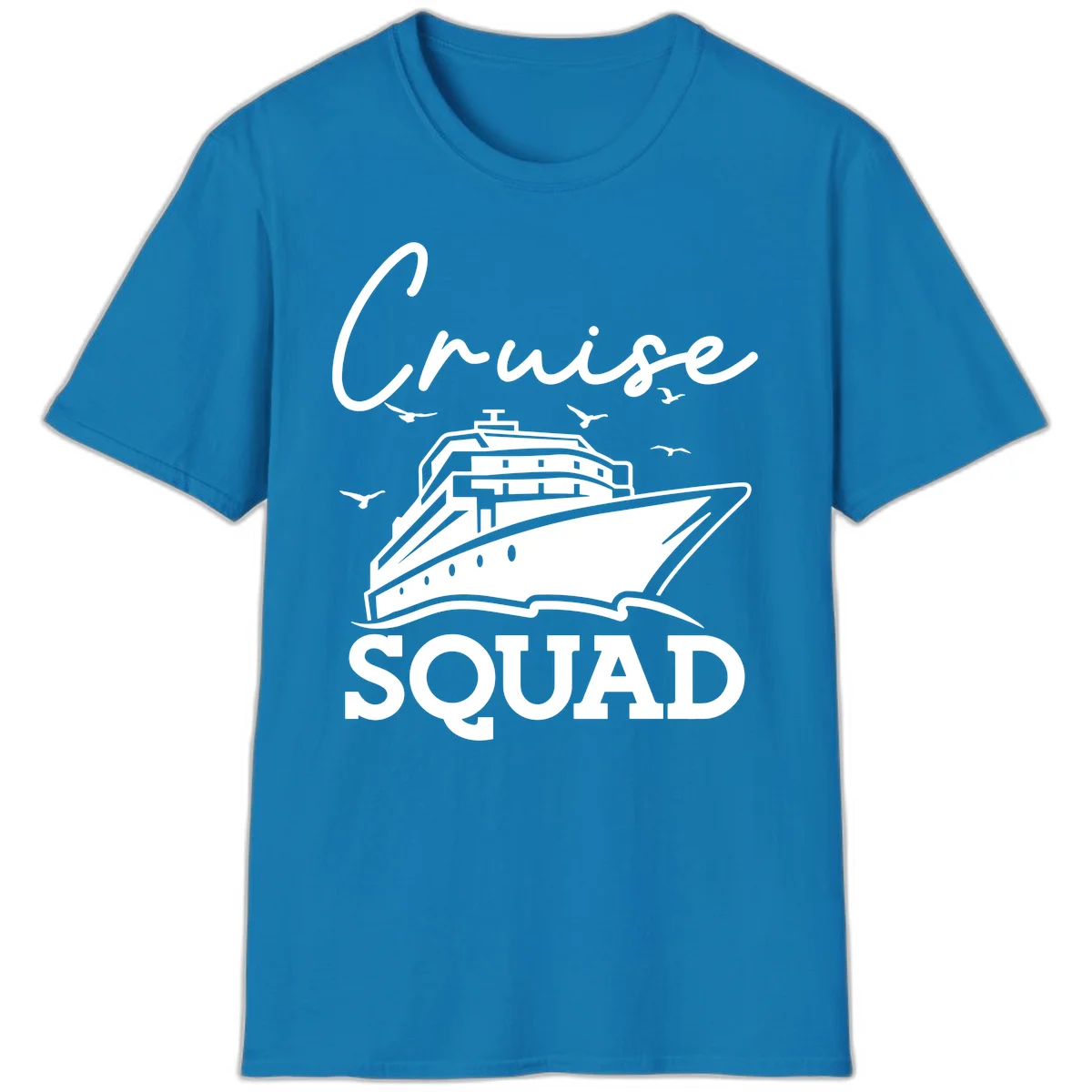 Cruise Squad T-Shirt in Sapphire