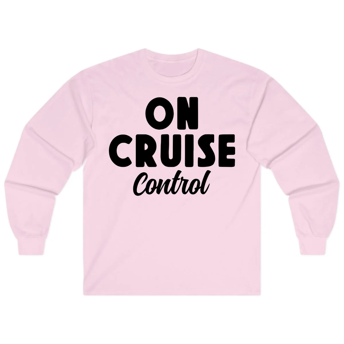 On Cruise Control Long Sleeve Cruise Shirt in Light Pink