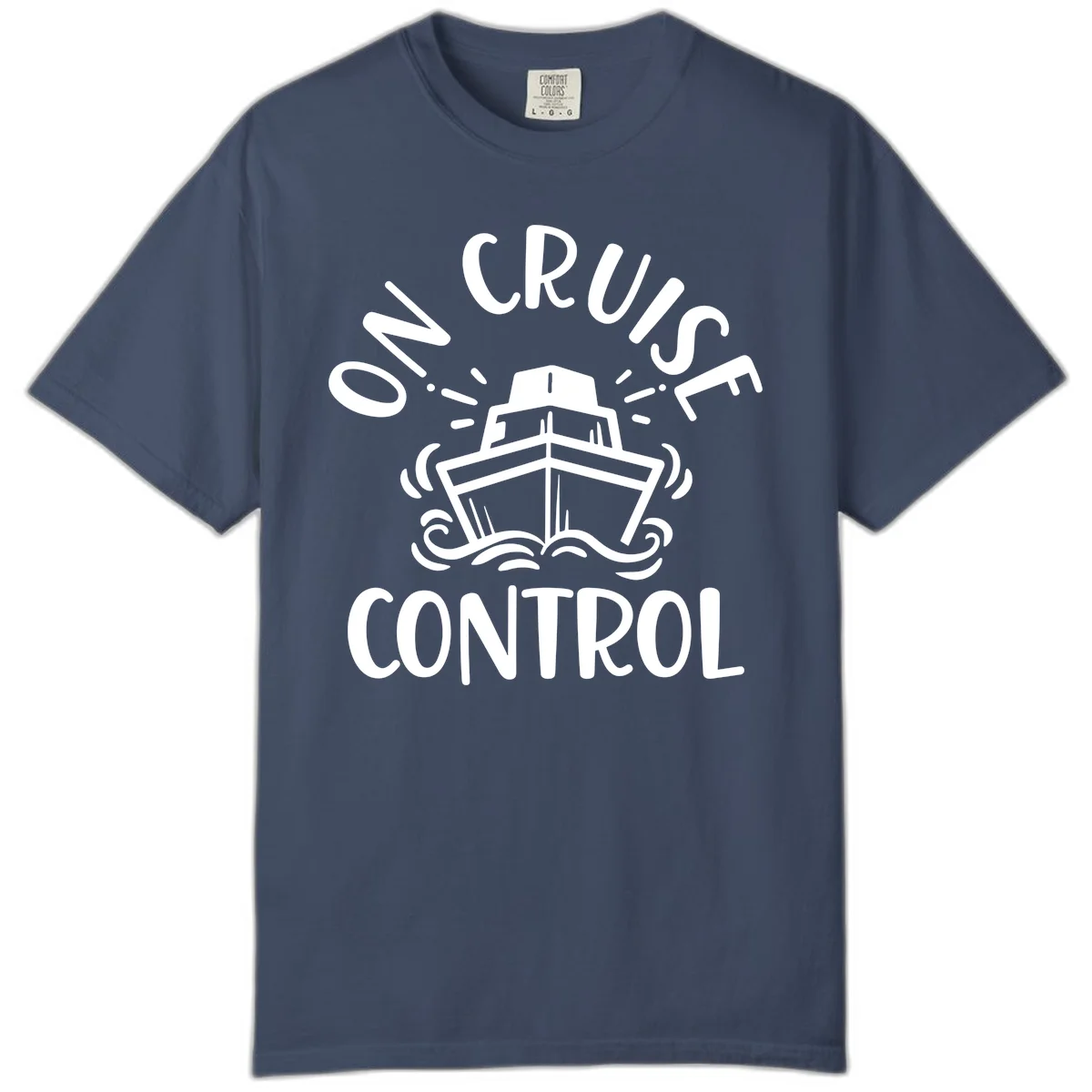 Own Cruise Control Comfort Color T-Shirt in Midnight