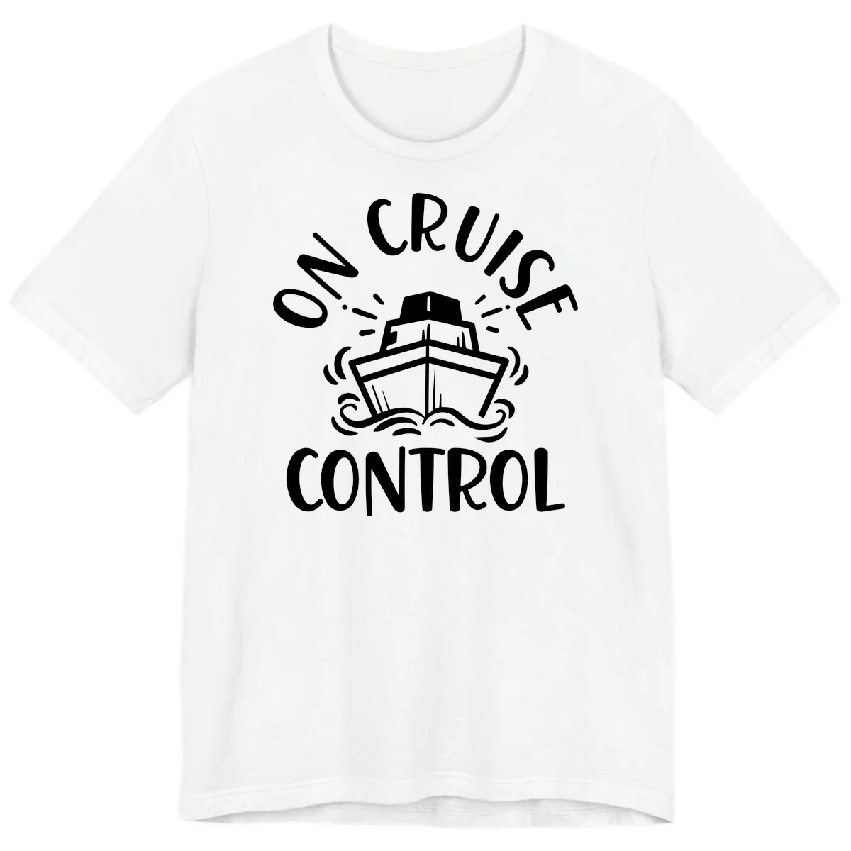 Own Cruise Control Premium T-Shirt in White