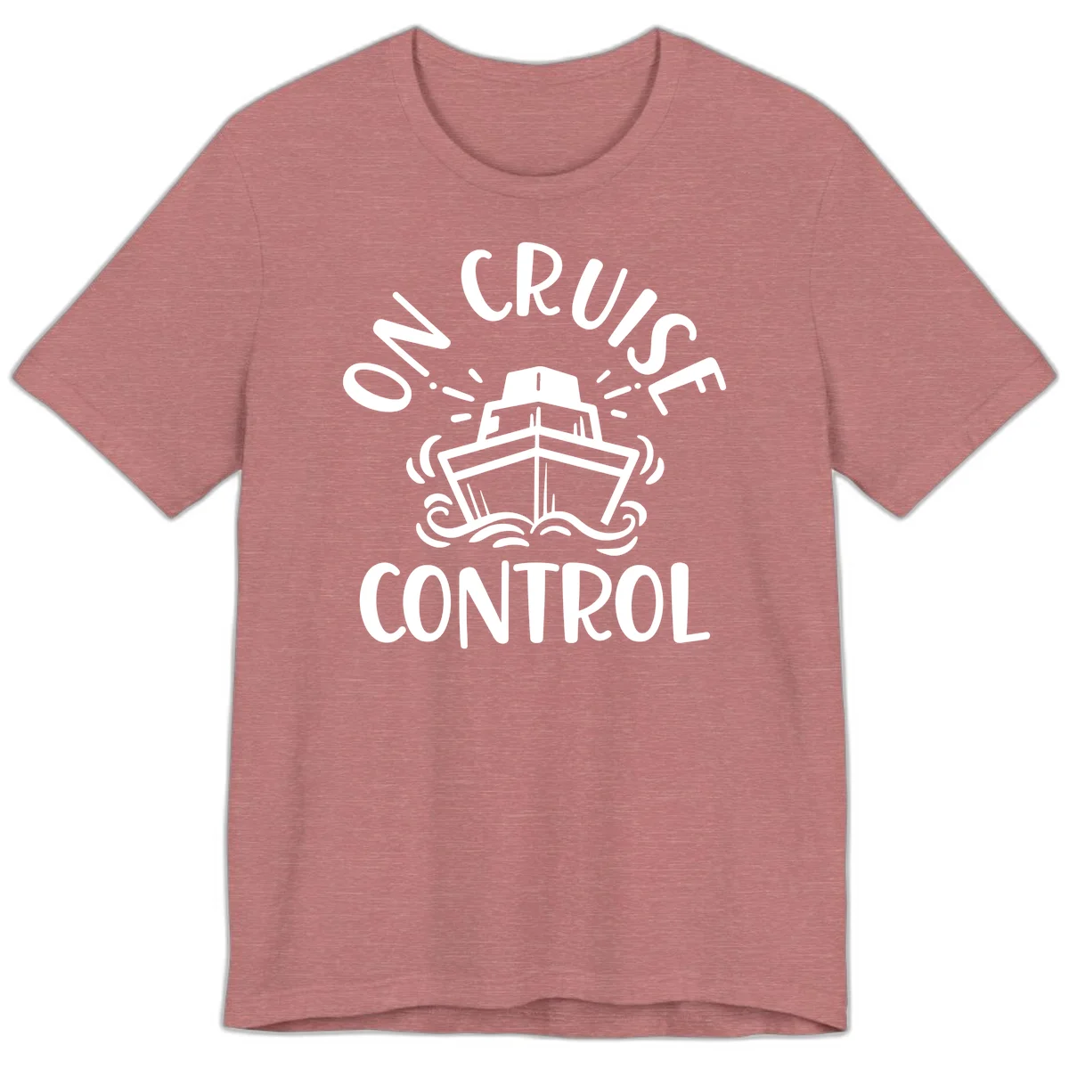 Own Cruise Control Premium T-Shirt in Heather Mauve