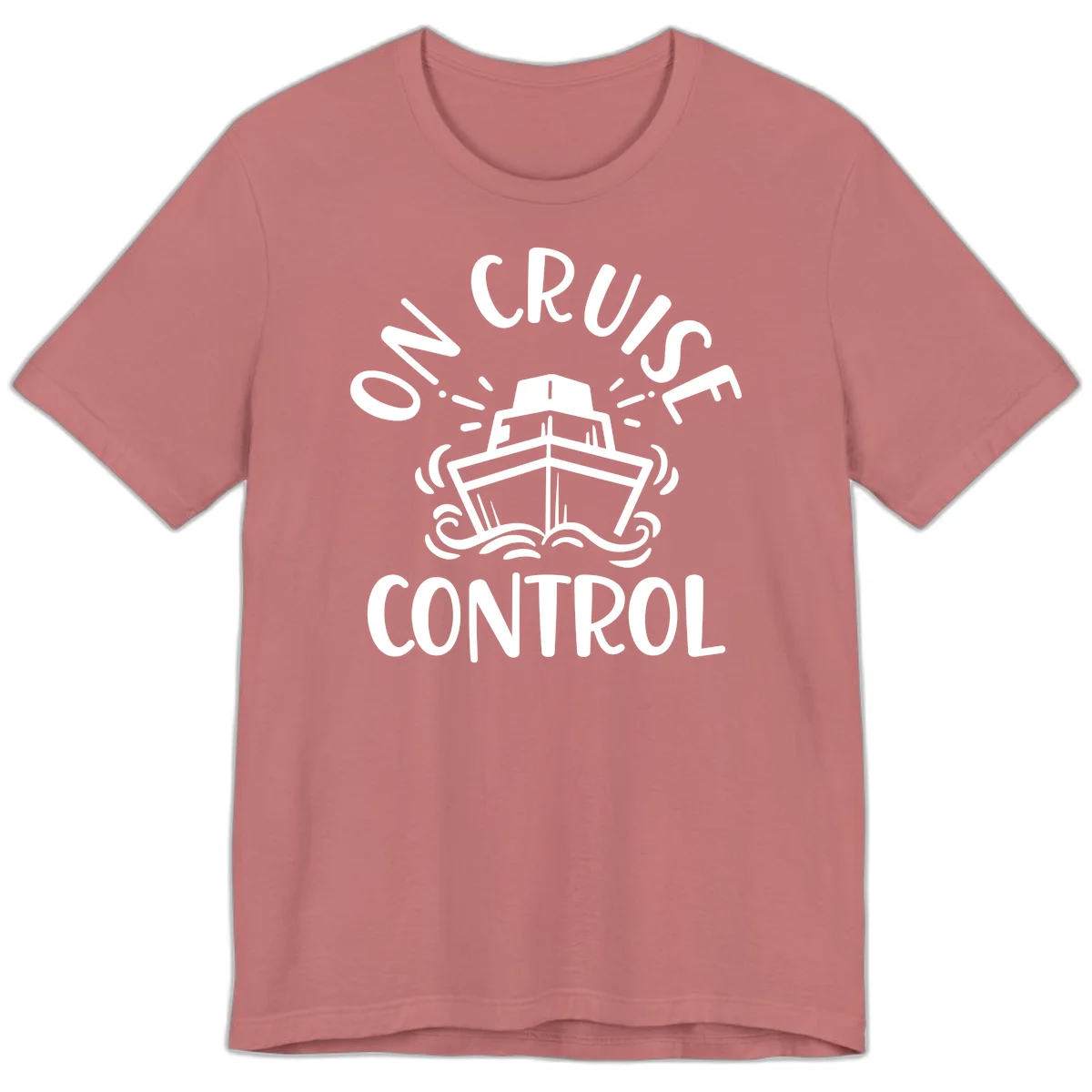 Own Cruise Control Premium T-Shirt in Mauve