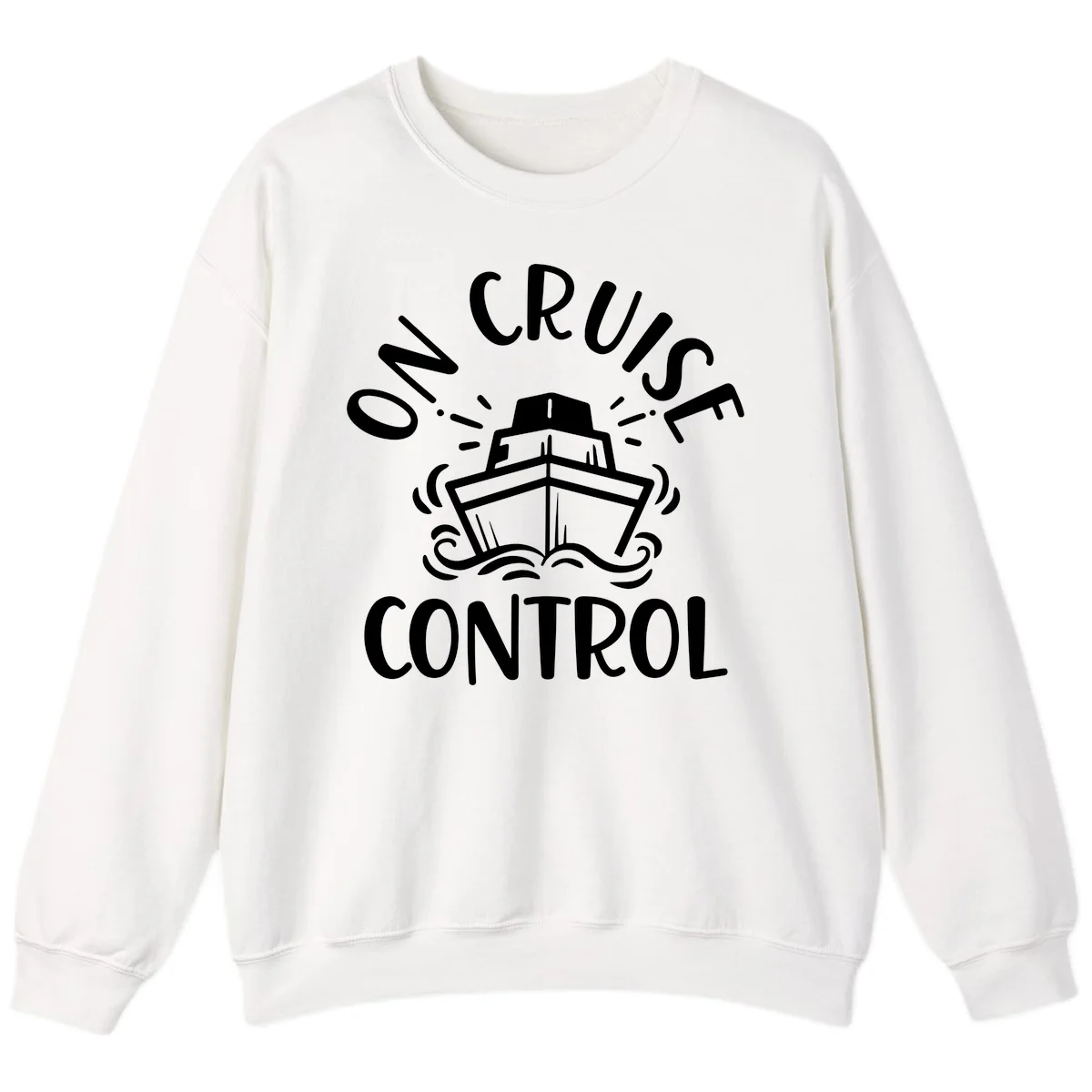 Own Cruise Control Sweatshirt in White