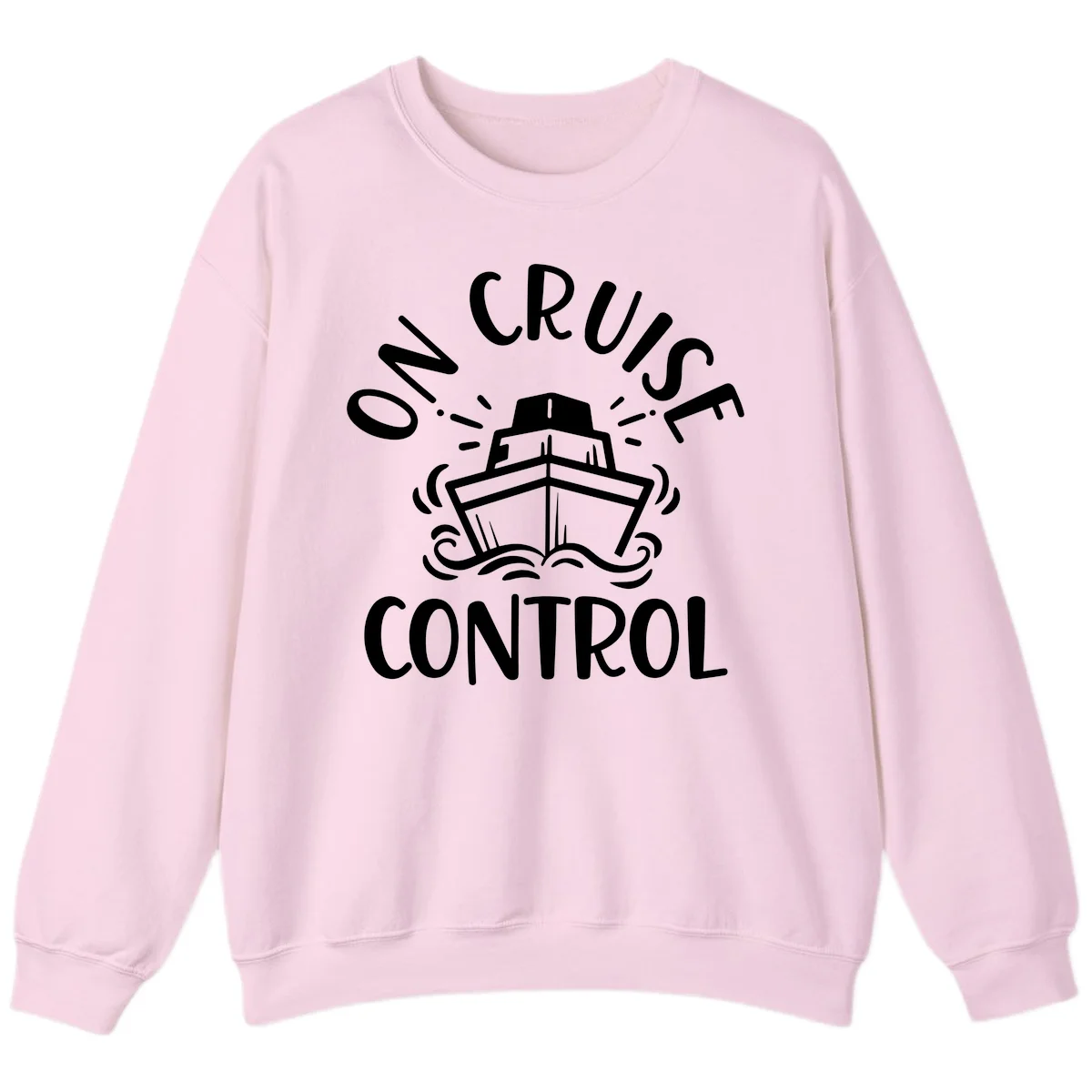 Own Cruise Control Sweatshirt in Light Pink