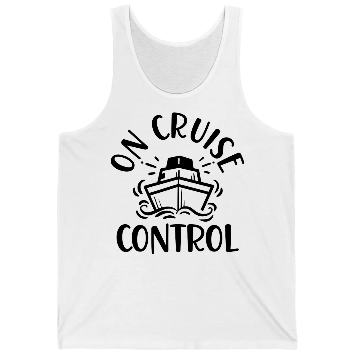 Own Cruise Control Tank Top in White