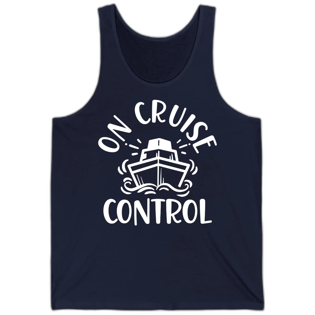 Own Cruise Control Tank Top in Navy