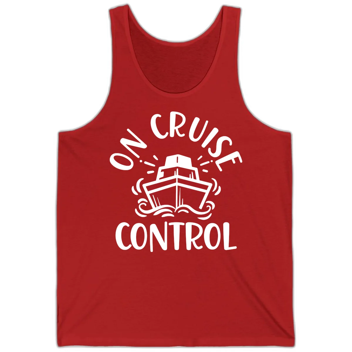 Own Cruise Control Tank Top in Red