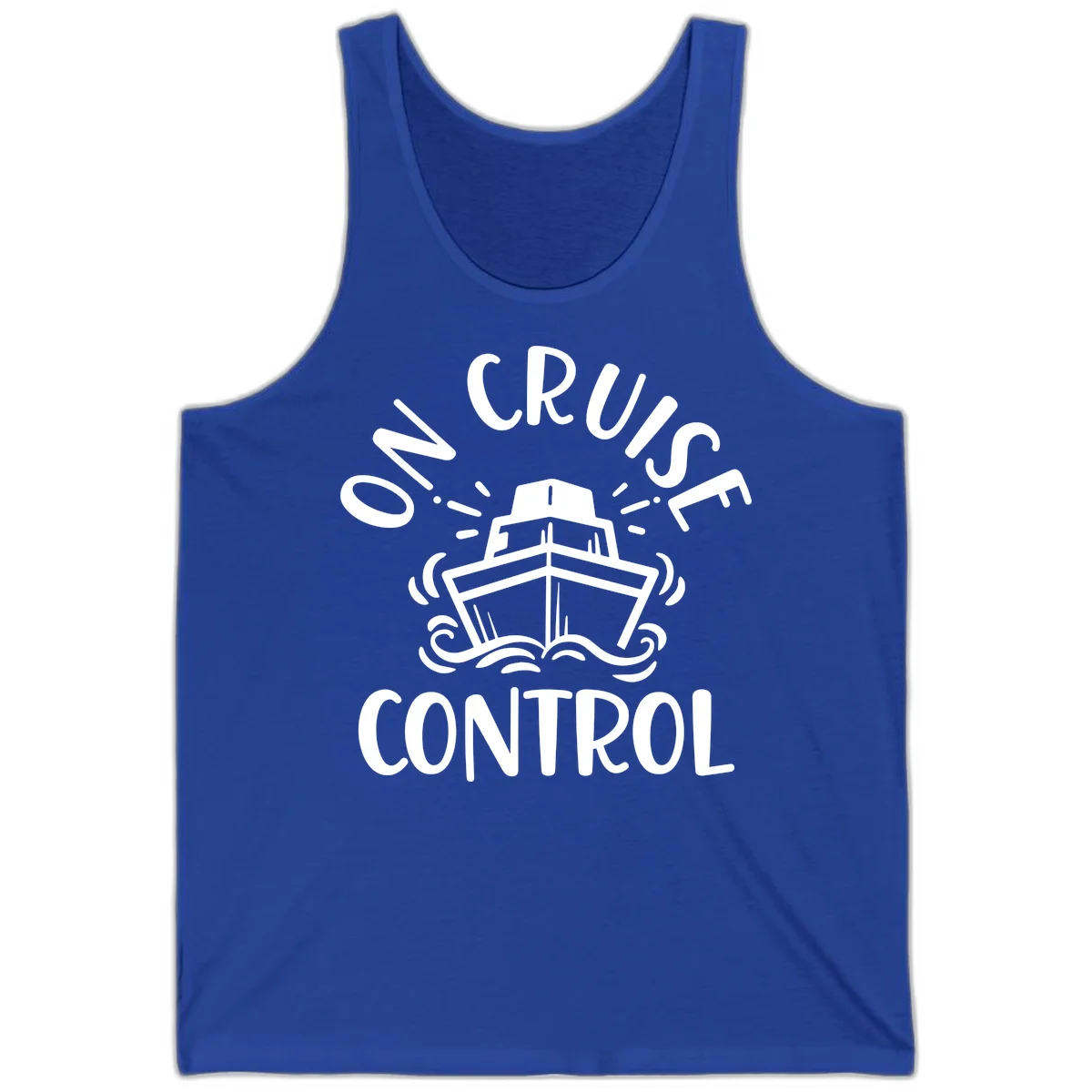 Own Cruise Control Tank Top in True Royal
