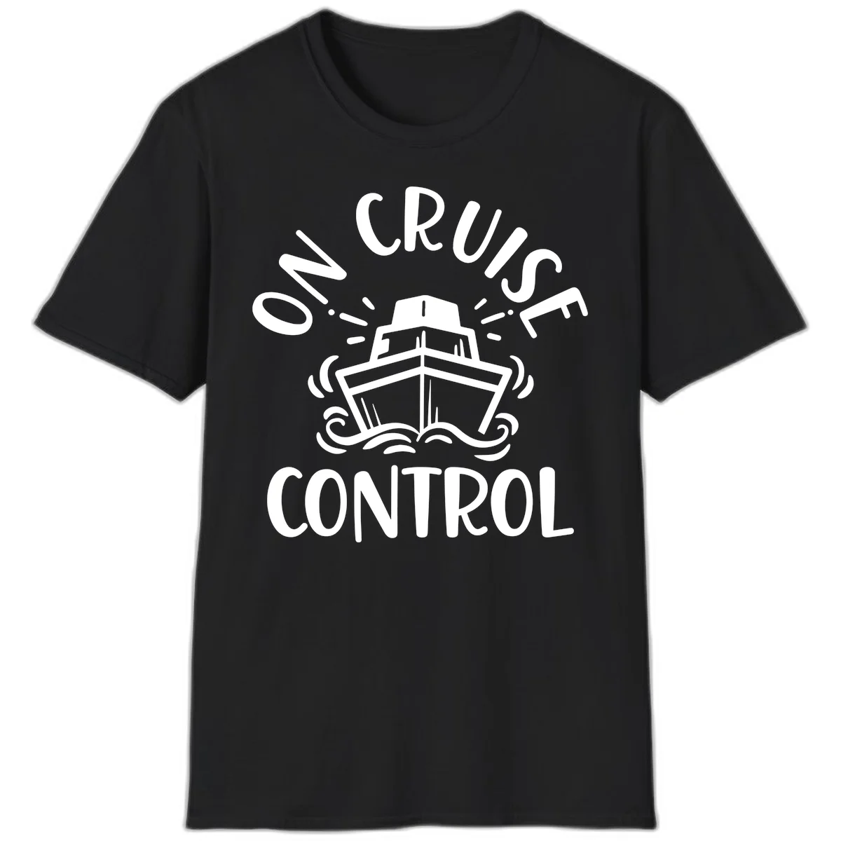 Own Cruise Control T-Shirt in Black