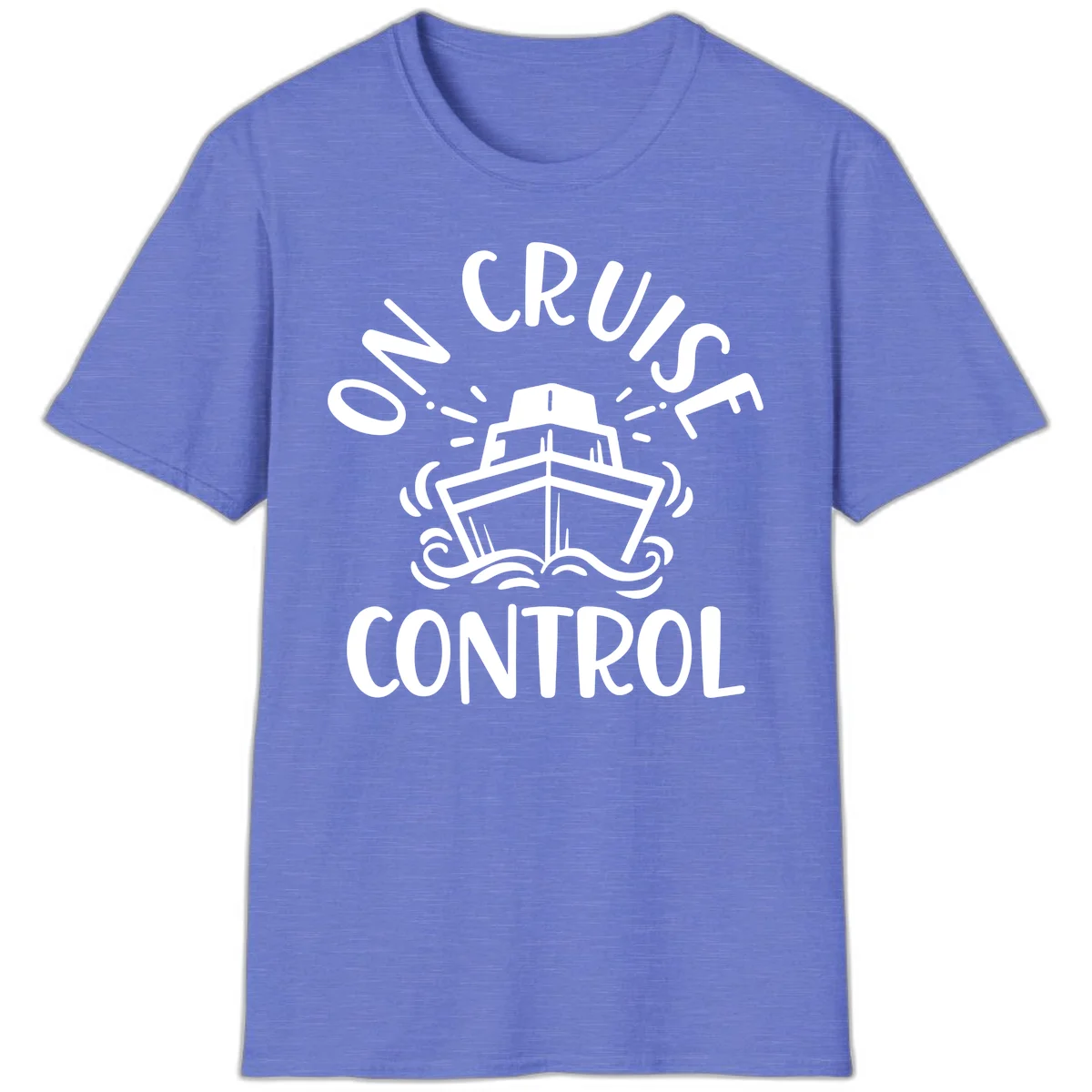 Own Cruise Control T-Shirt in Heather Royal