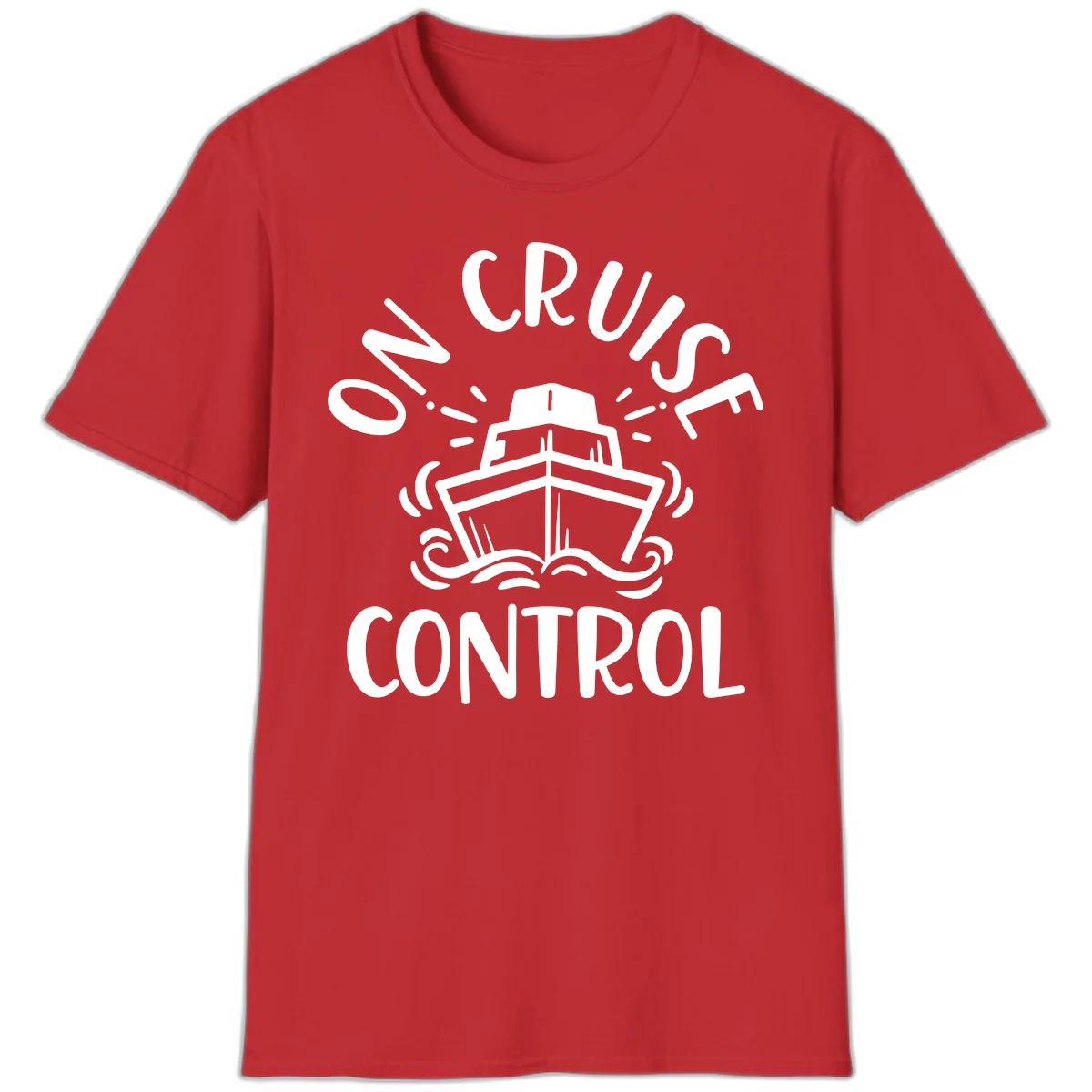 Own Cruise Control T-Shirt in Red