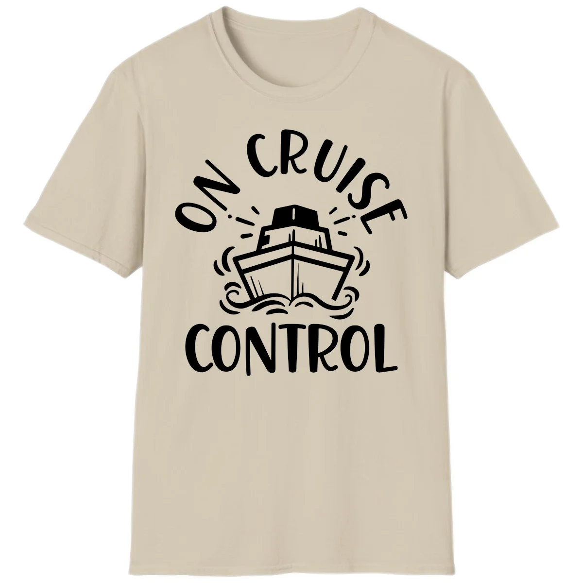 Own Cruise Control T-Shirt in Sand
