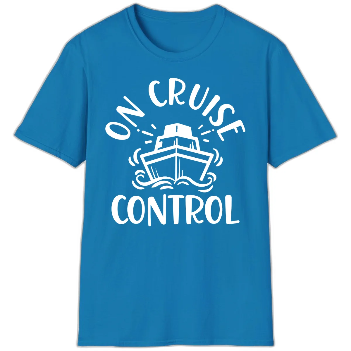 Own Cruise Control T-Shirt in Sapphire