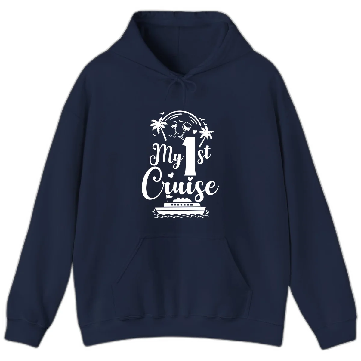 My 1st Cruise Hoodie in Navy