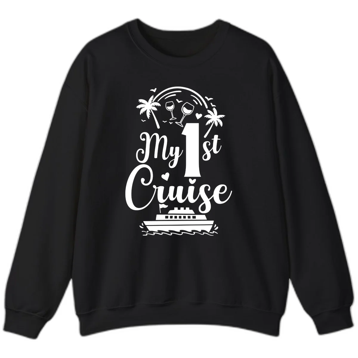 My 1st Cruise Sweatshirt in Black