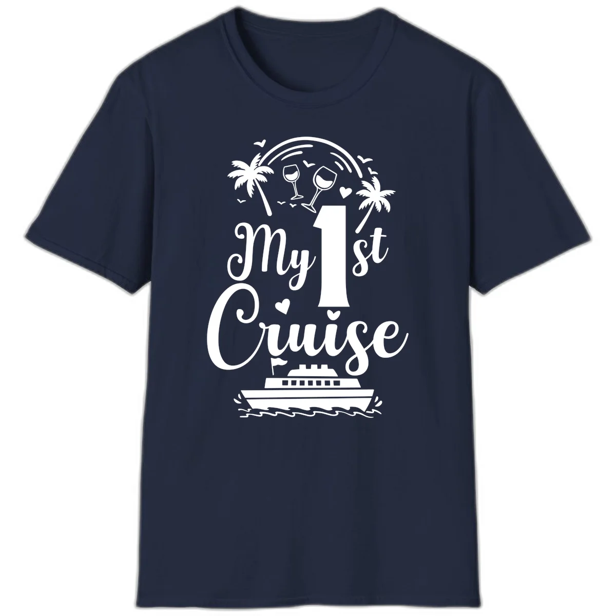 My 1st Cruise T-Shirt in Navy