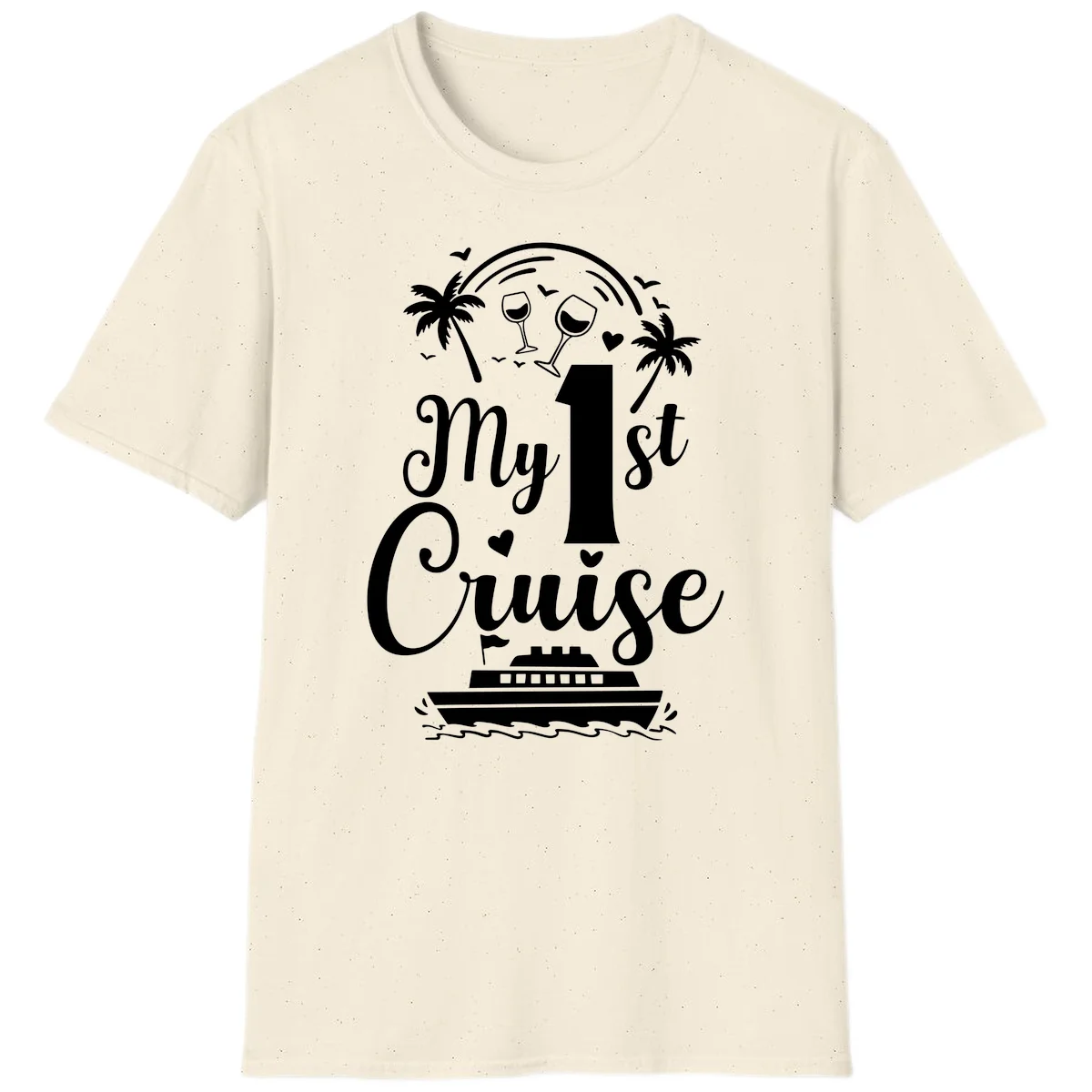 My 1st Cruise T-Shirt in Natural
