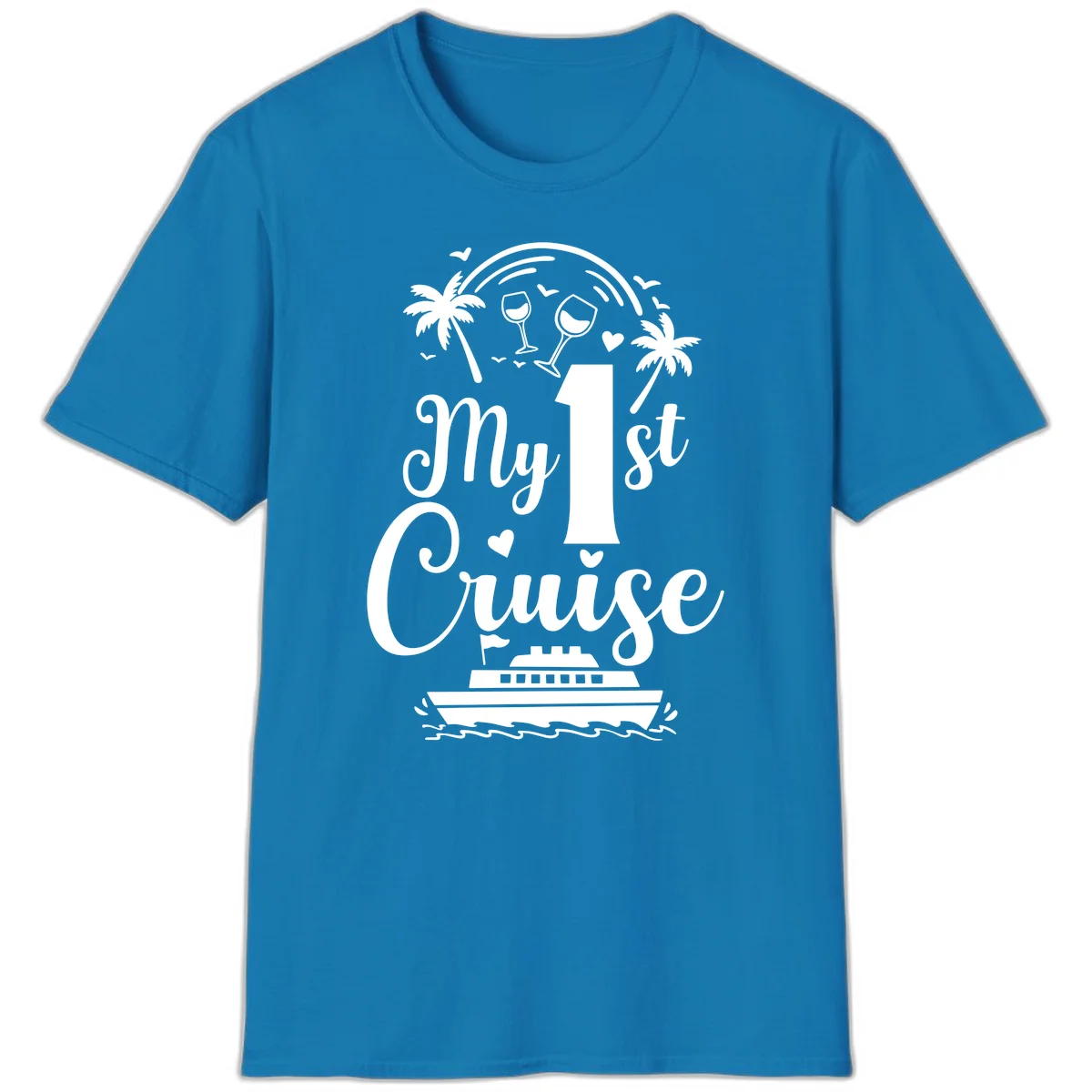 My 1st Cruise T-Shirt in Sapphire