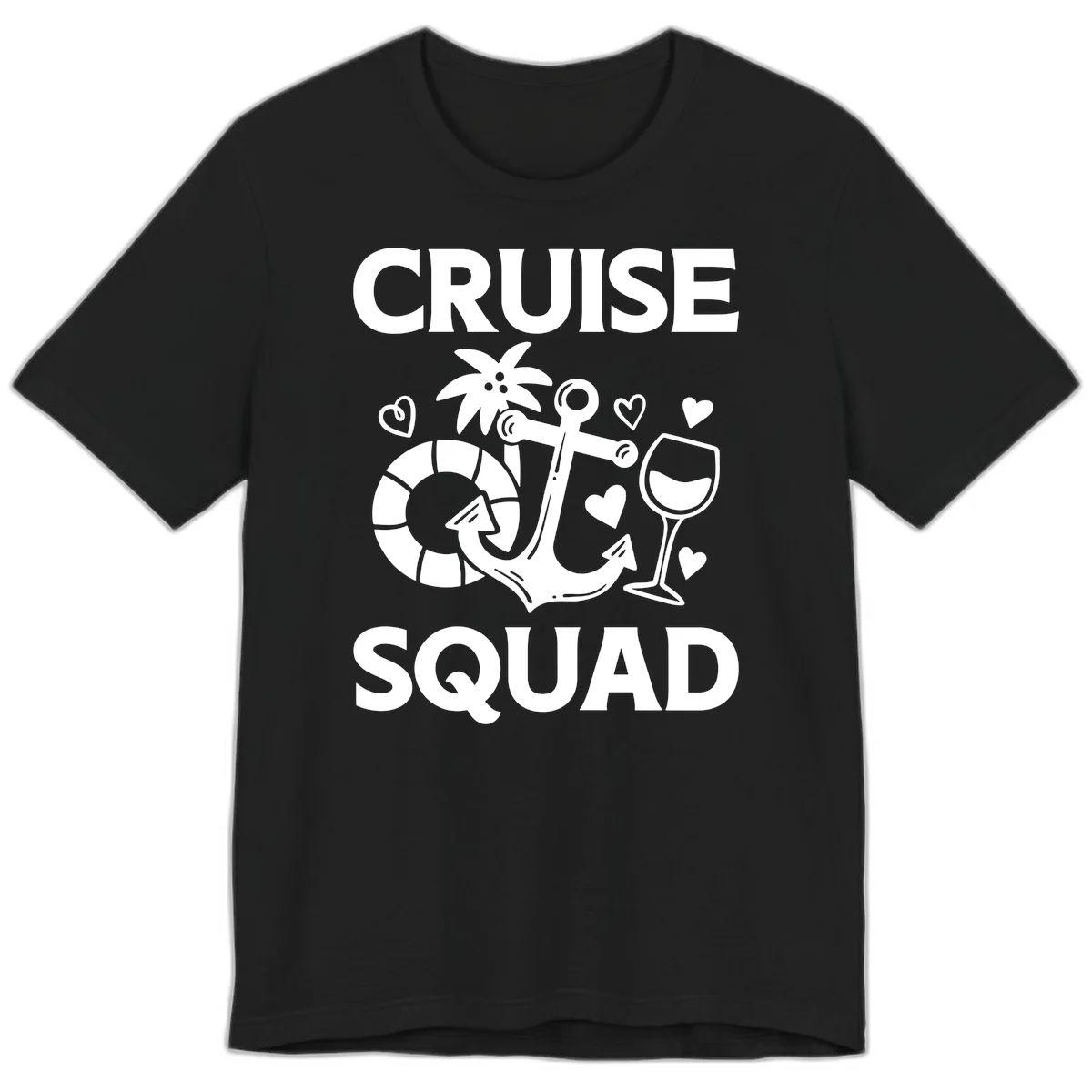 Cruise Squad Premium T-Shirt in Black