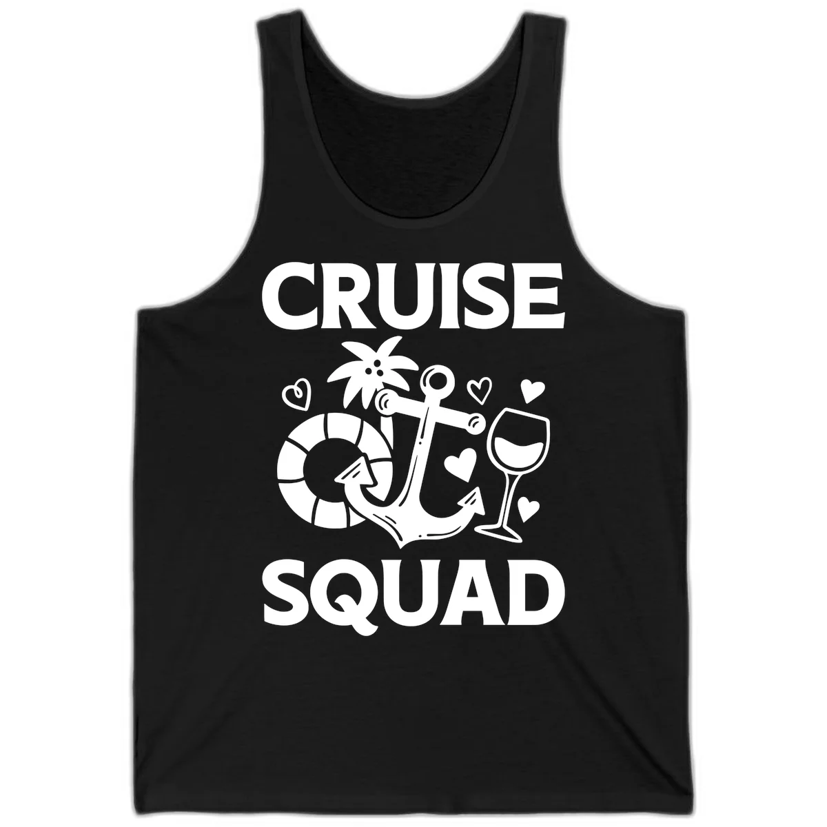 Cruise Squad Tank in Black