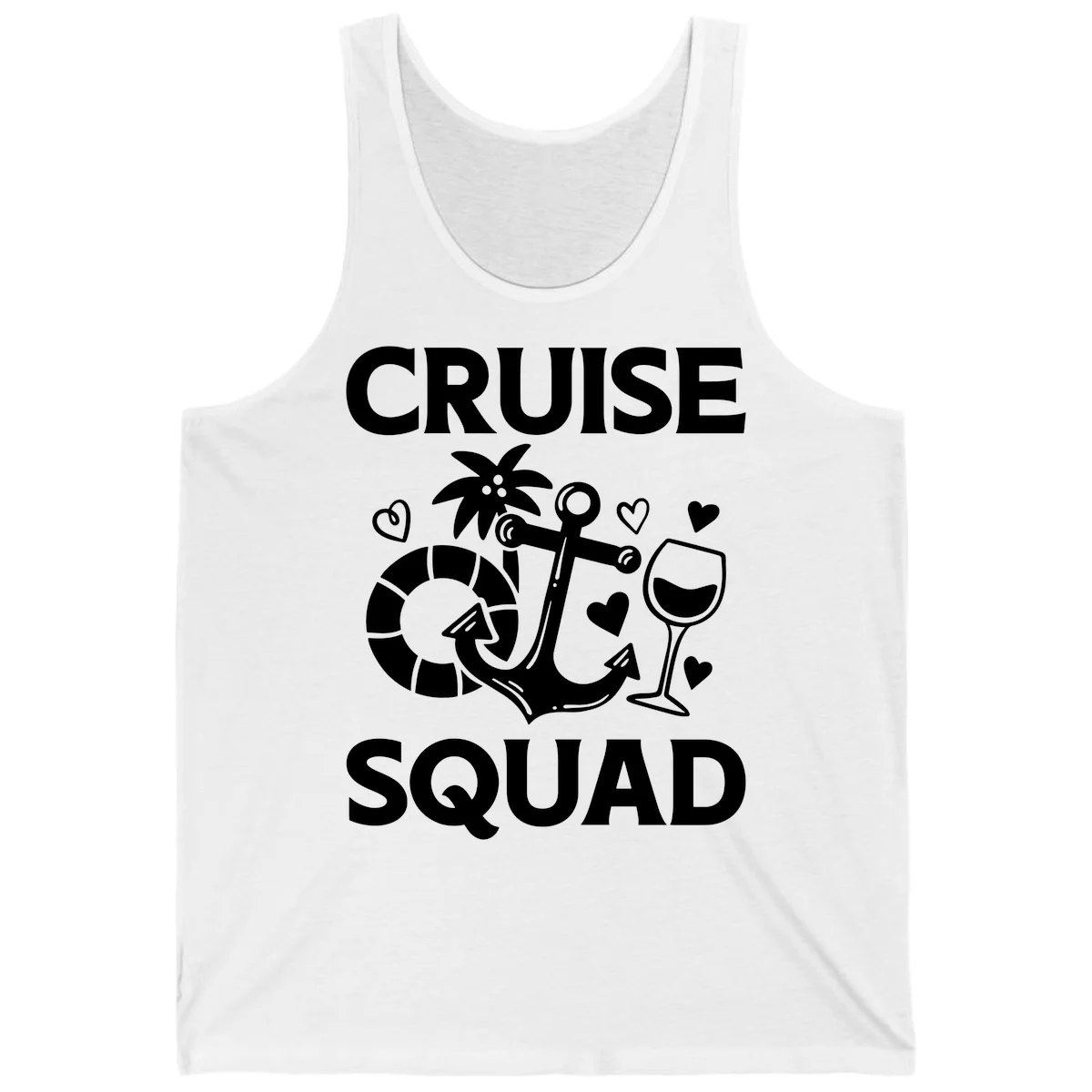 Cruise Squad Tank in White