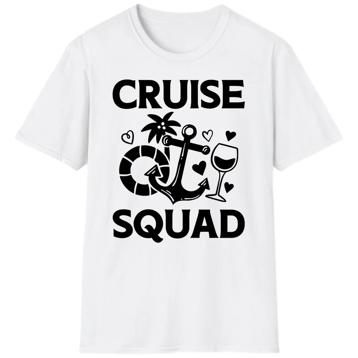 Cruise Squad T-Shirt in White