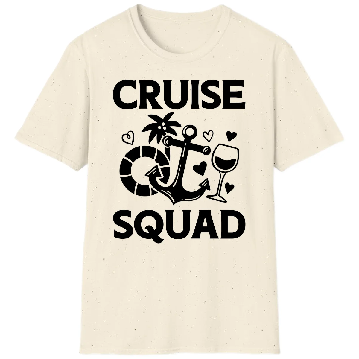 Cruise Squad T-Shirt in Natural