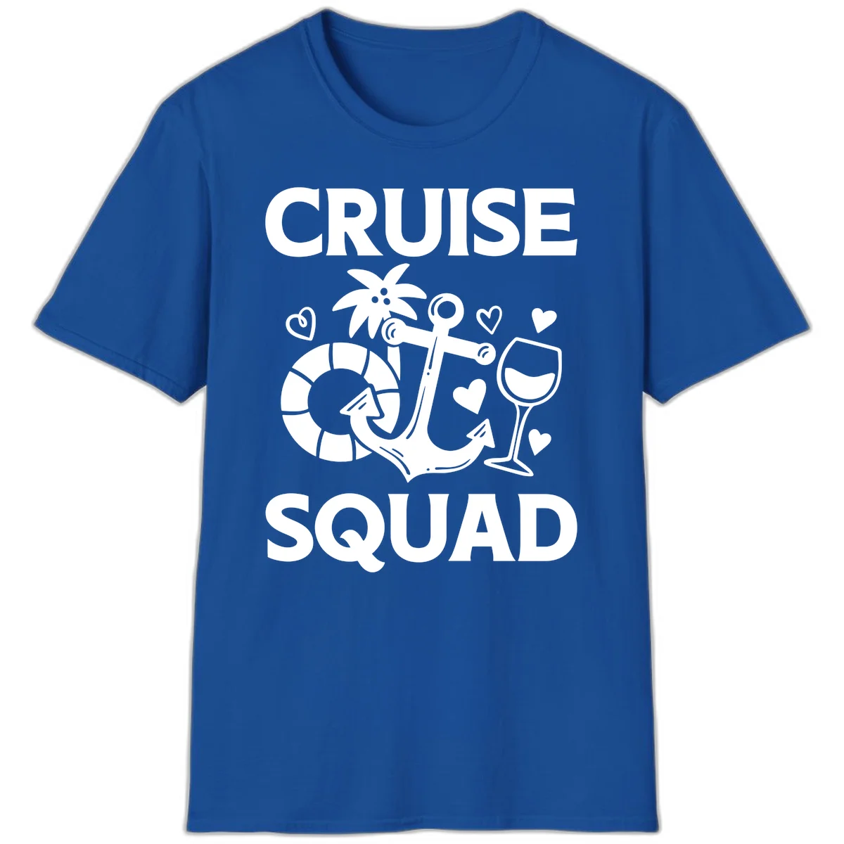 Cruise Squad T-Shirt in Royal