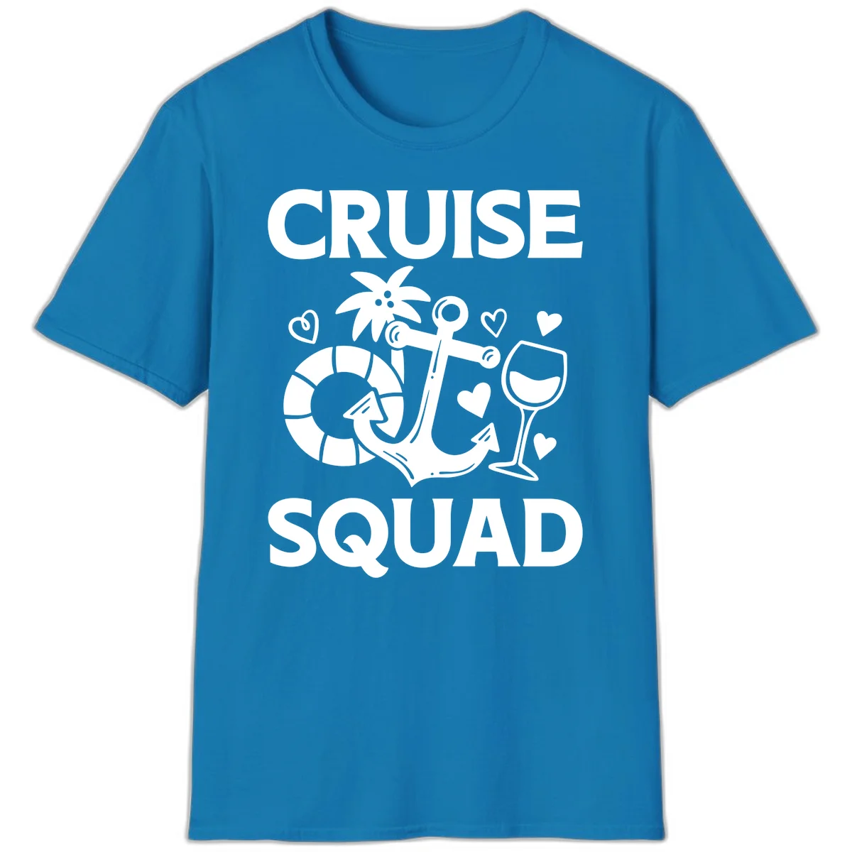 Cruise Squad T-Shirt in Sapphire