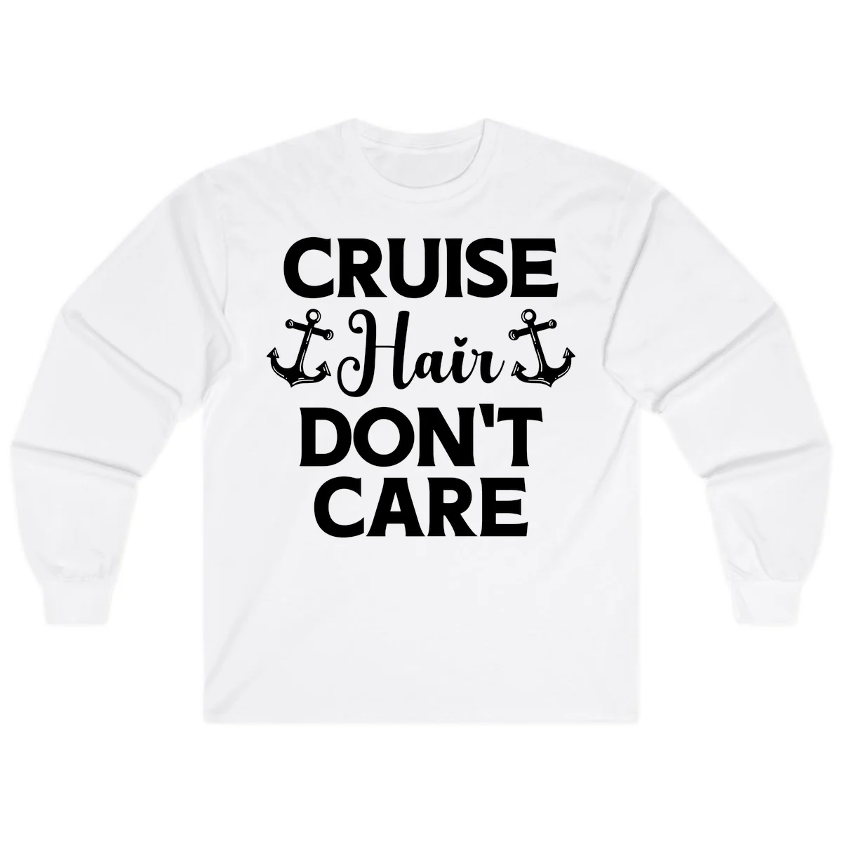 Cruise Hair Don't Care Long Sleeve in White