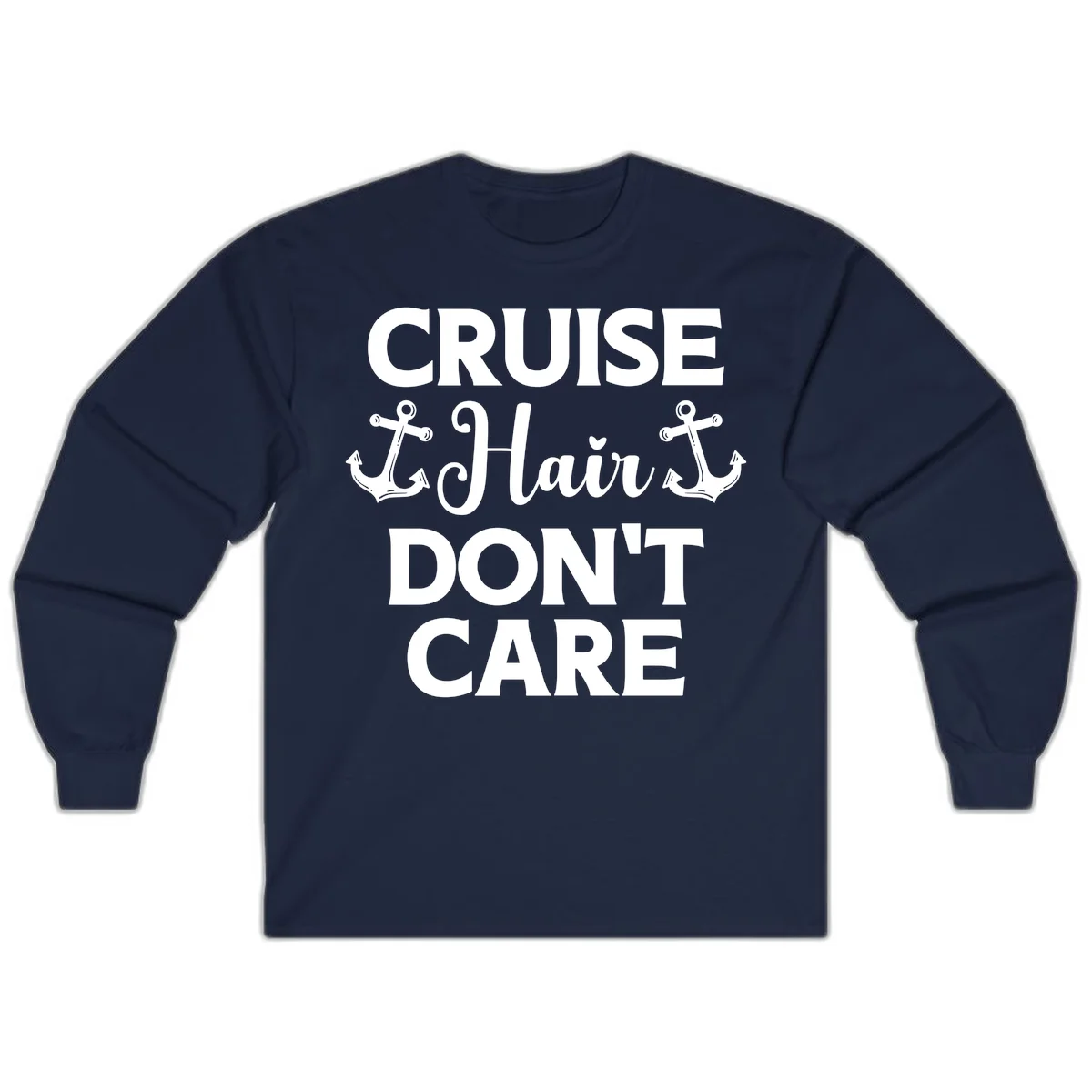 Cruise Hair Don't Care Long Sleeve in Navy