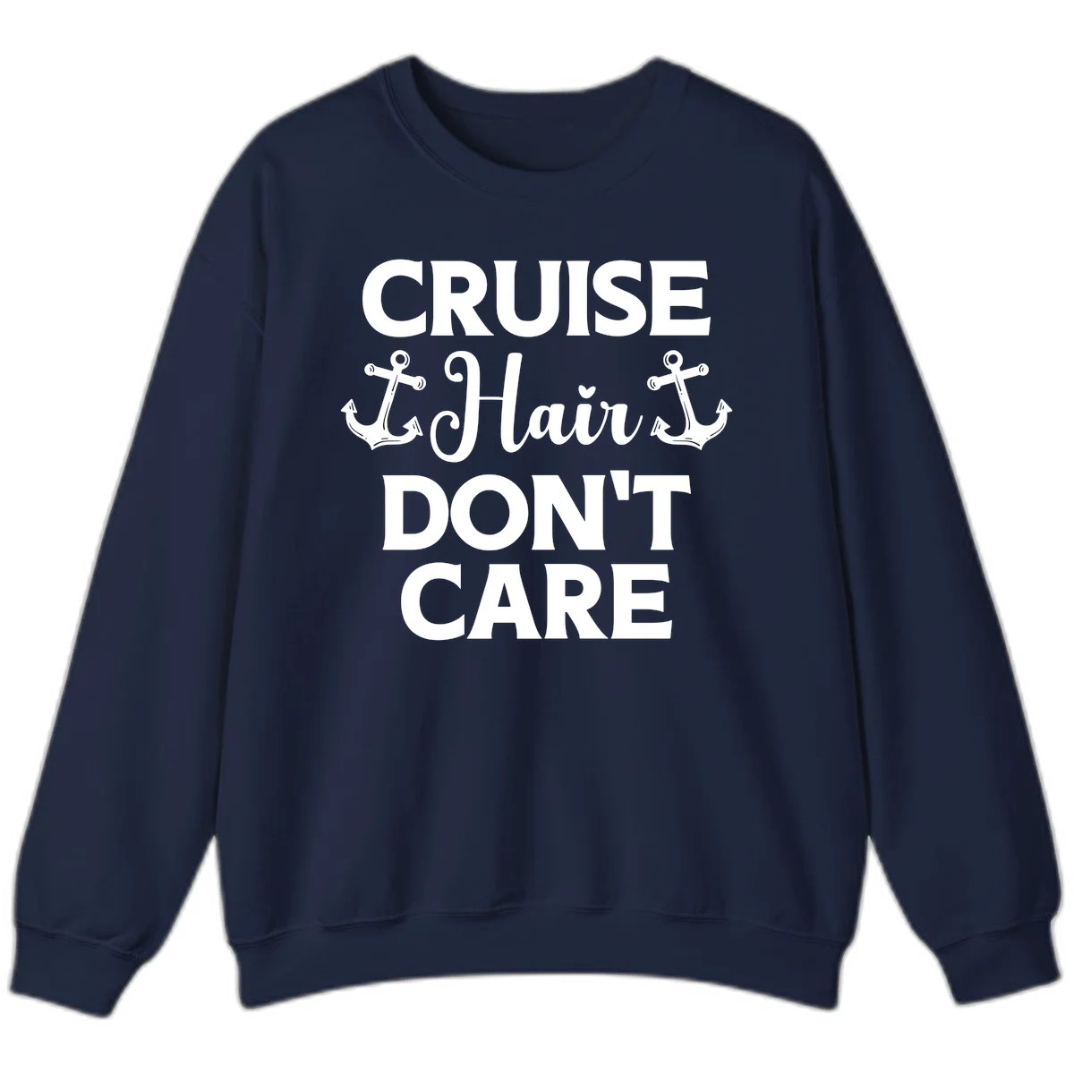 Cruise Hair Don't Care Sweatshirt in Navy