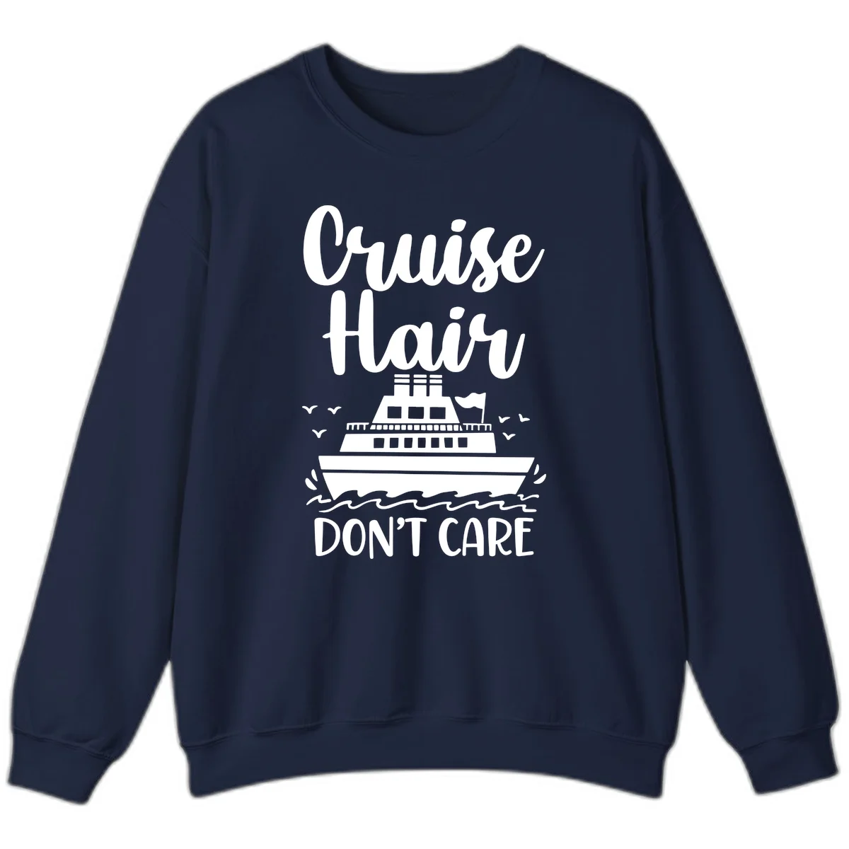 Cruise Hair Don't Care Sweatshirt in Navy