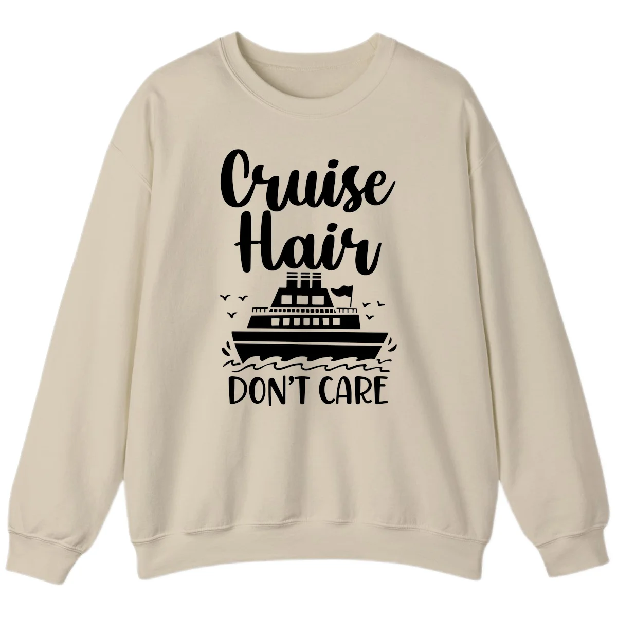 Cruise Hair Don't Care Sweatshirt in Sand