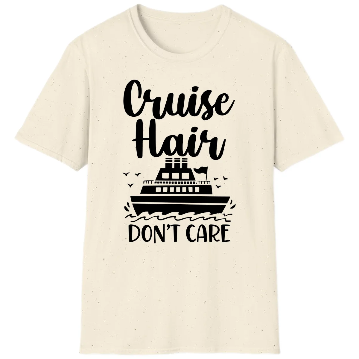 Cruise Hair Don't Care T-Shirt in Natural