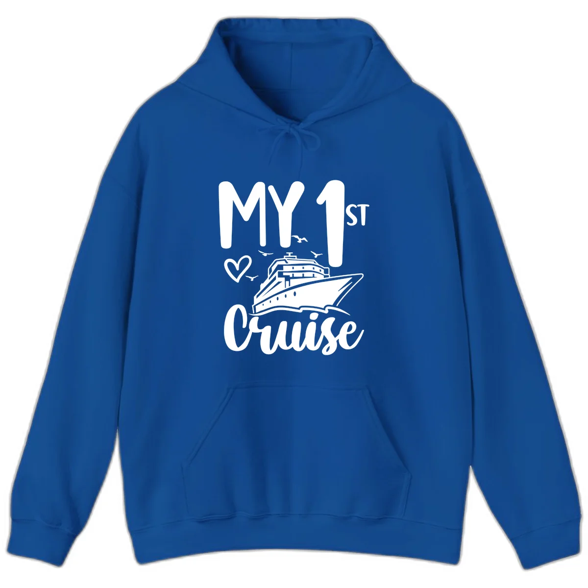 My First Cruise Hoodie in Royal