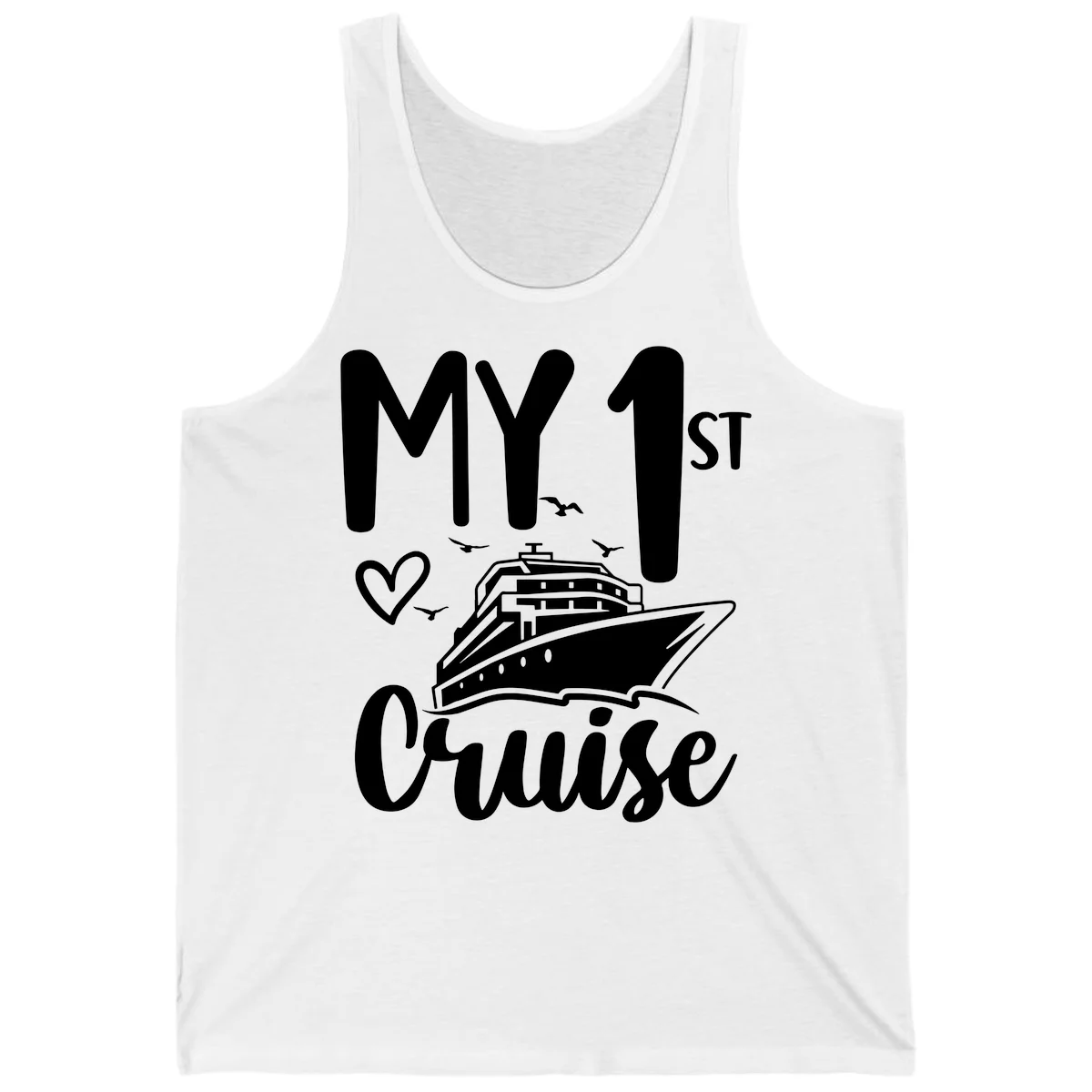 My First Cruise Tank in White