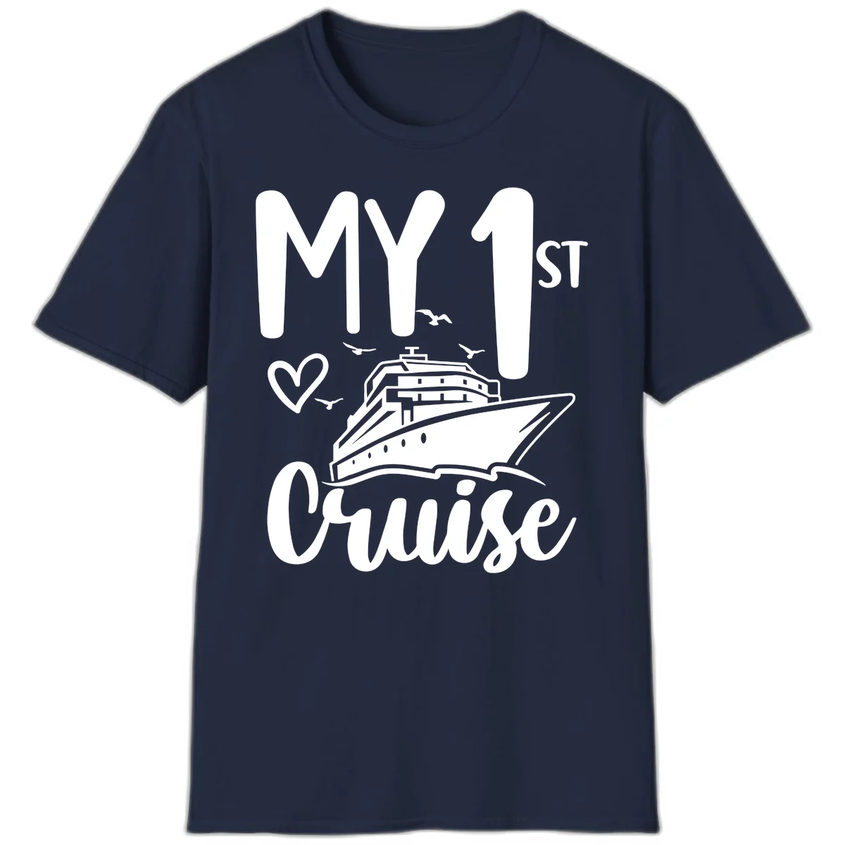 My First Cruise T-Shirt in Navy