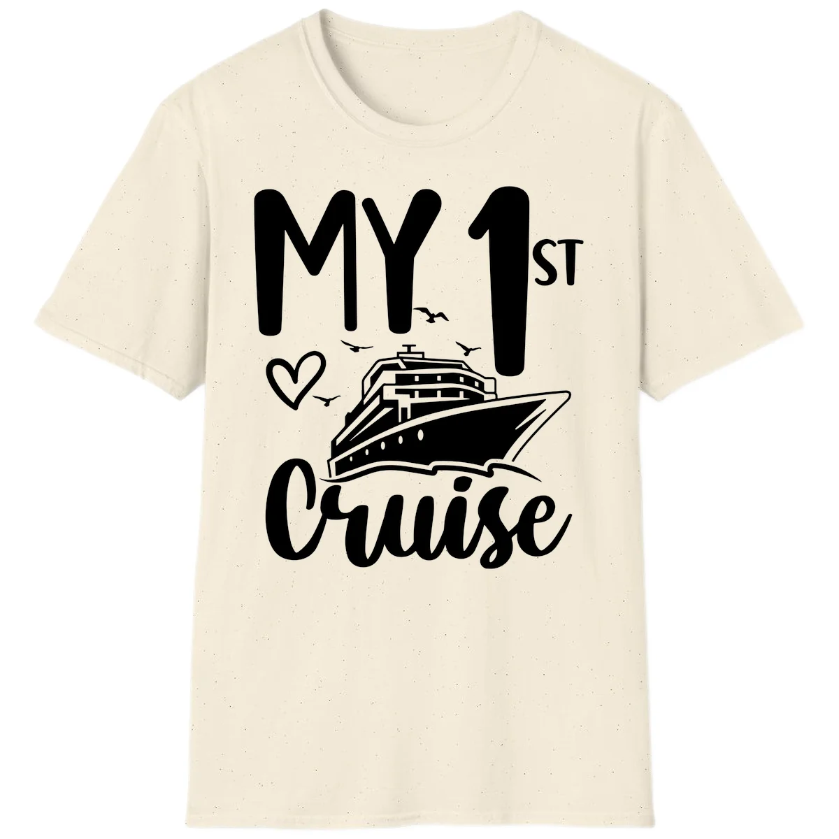 My First Cruise T-Shirt in Natural