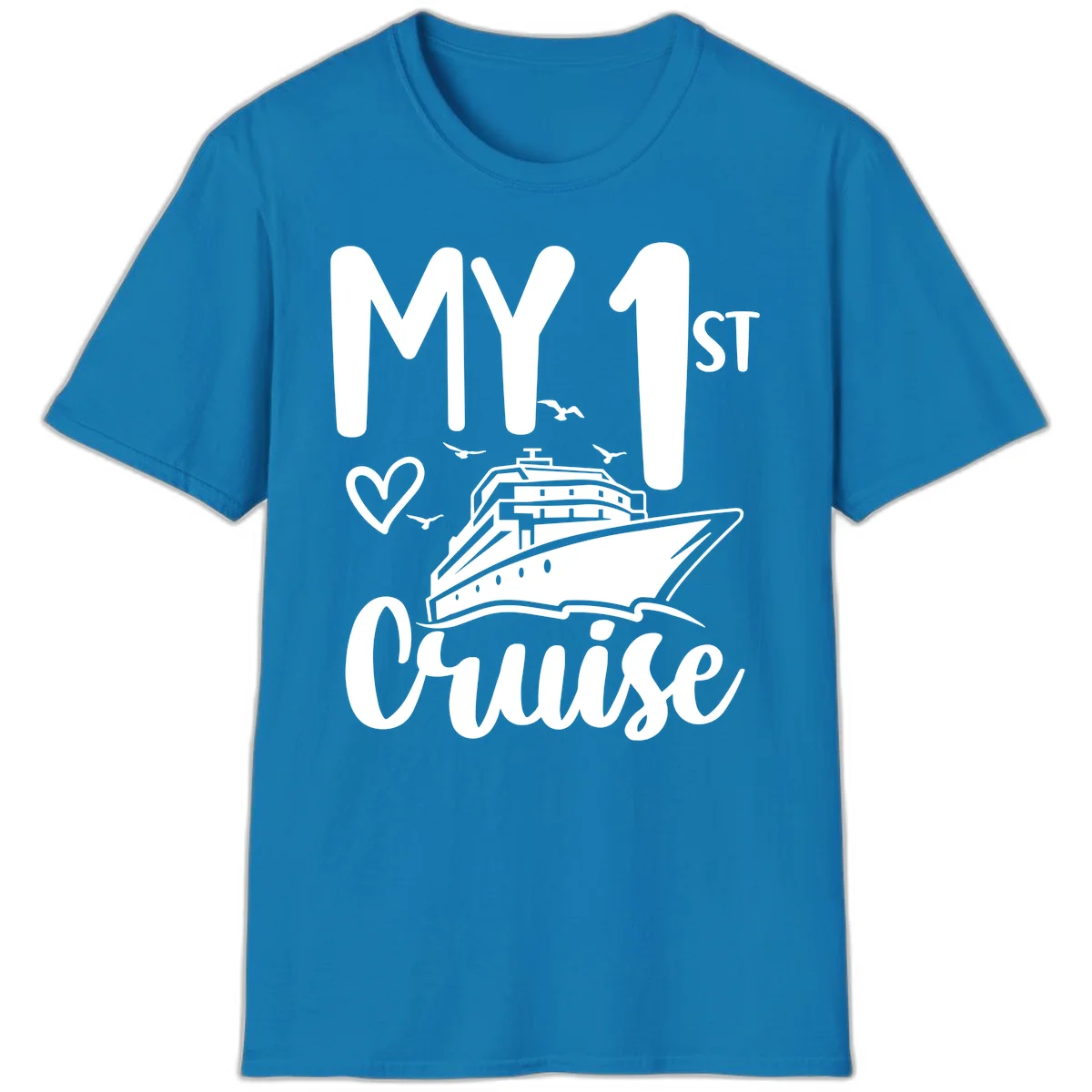 My First Cruise T-Shirt in Sapphire