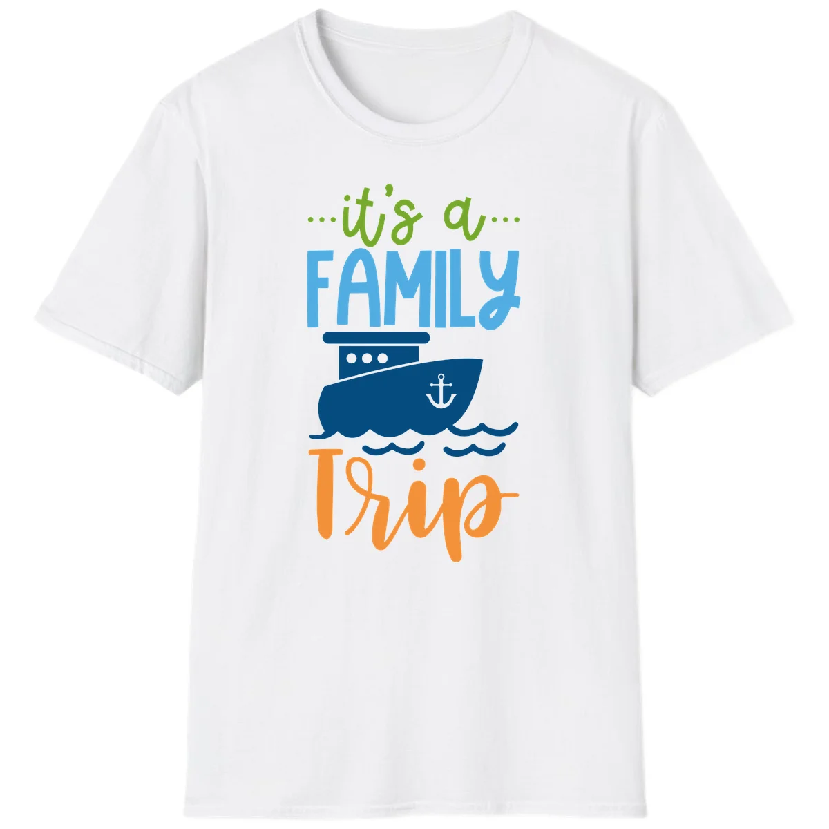 It's A Family Thing Cruise T-Shirt in White